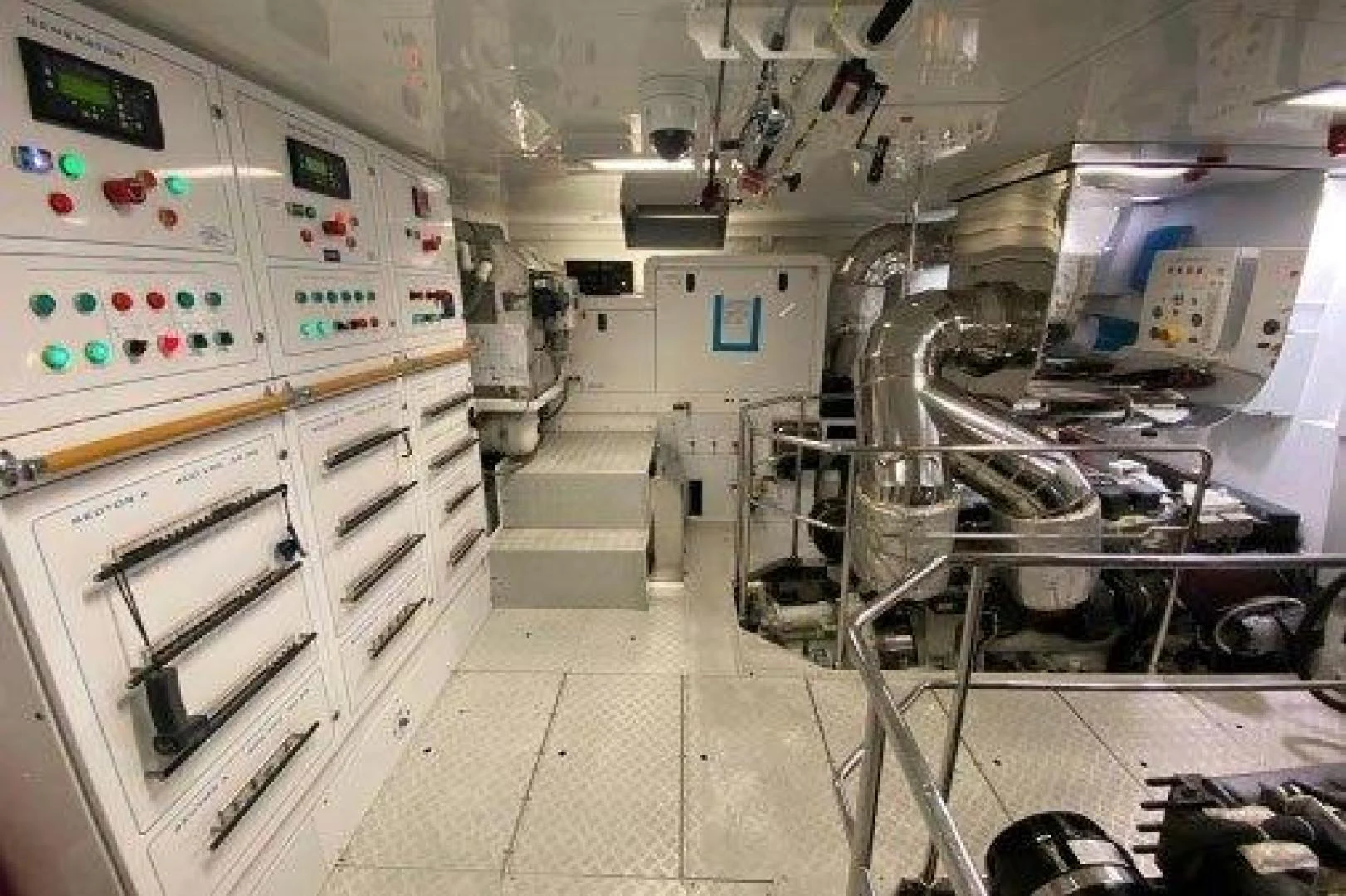 a room with medical equipment aboard YES Yacht for Sale