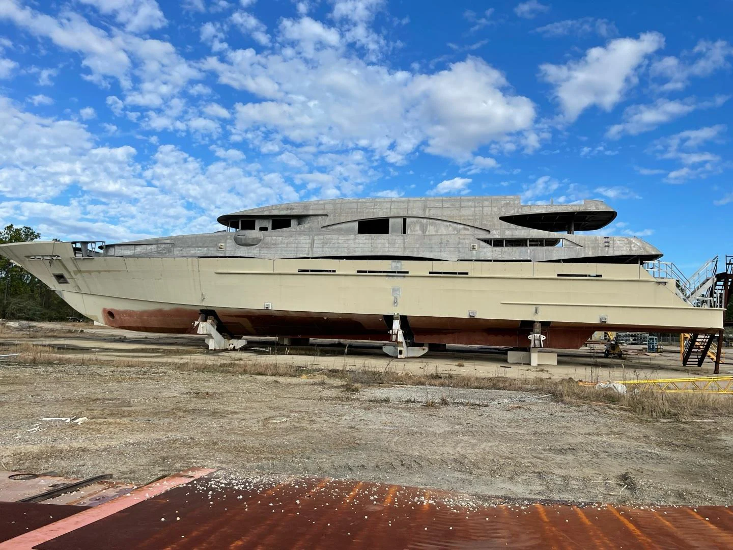 a boat on the water aboard TRINITY T052 Yacht for Sale