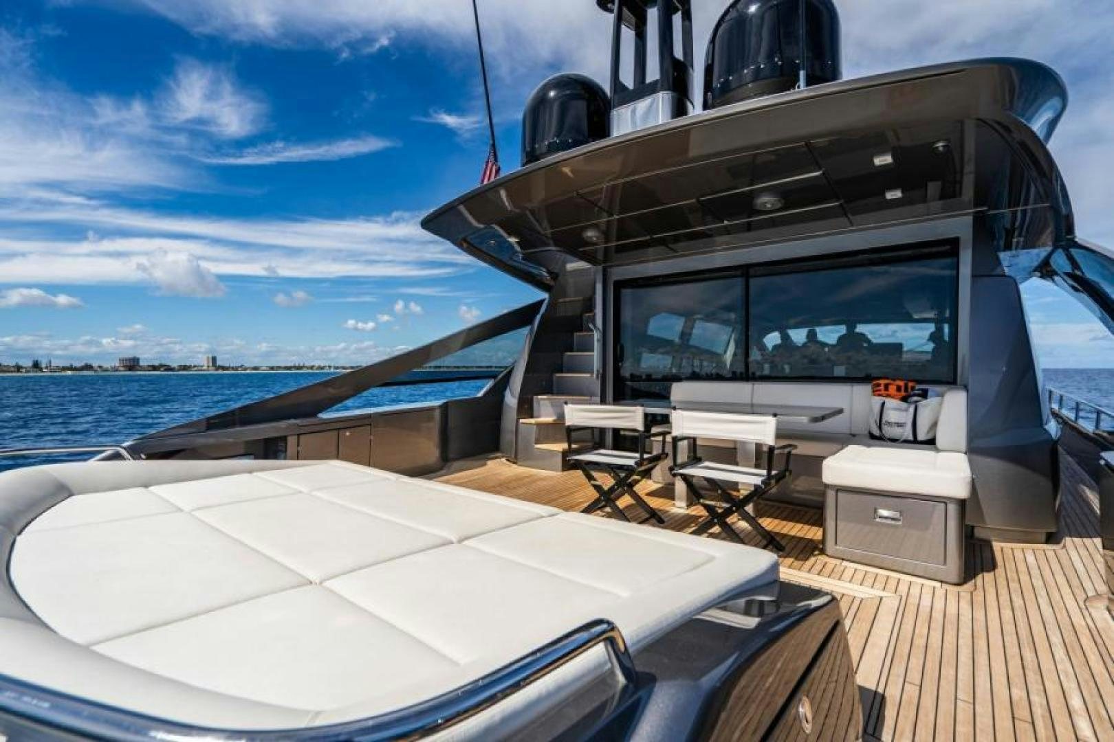 the inside of a boat aboard MARCHELLY Yacht for Sale