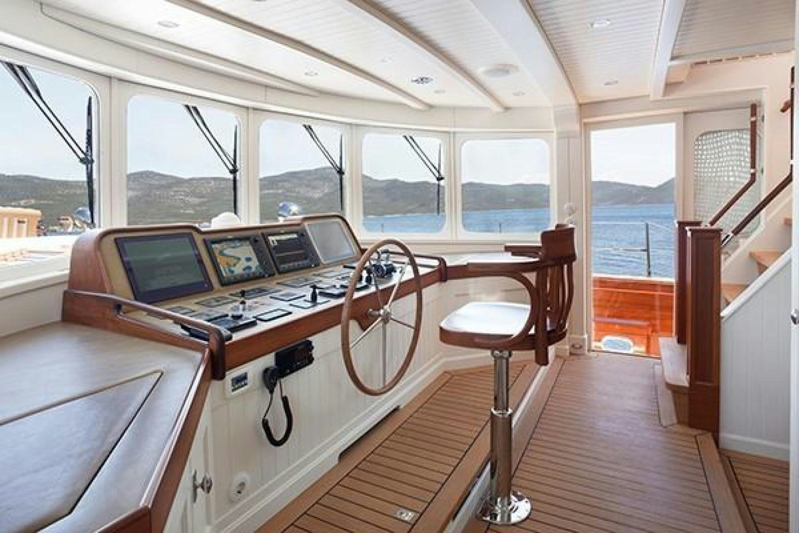 inside of a boat aboard DARWIN Yacht for Sale