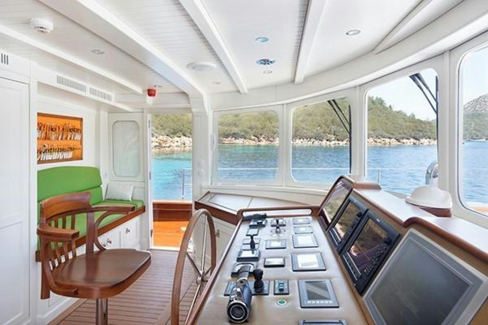 inside of a boat aboard DARWIN Yacht for Sale