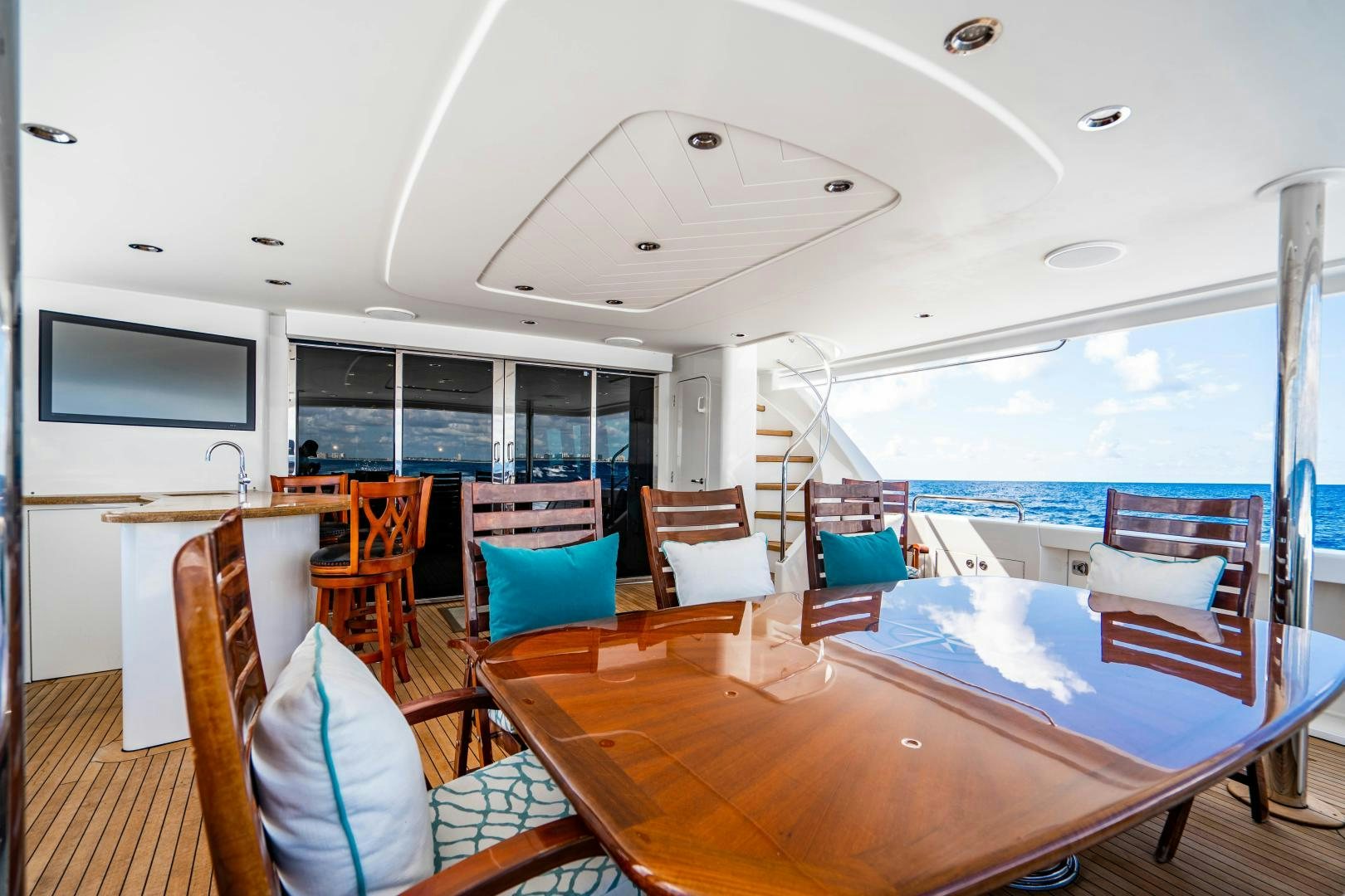 a boat on the water aboard WILD KINGDOM Yacht for Sale