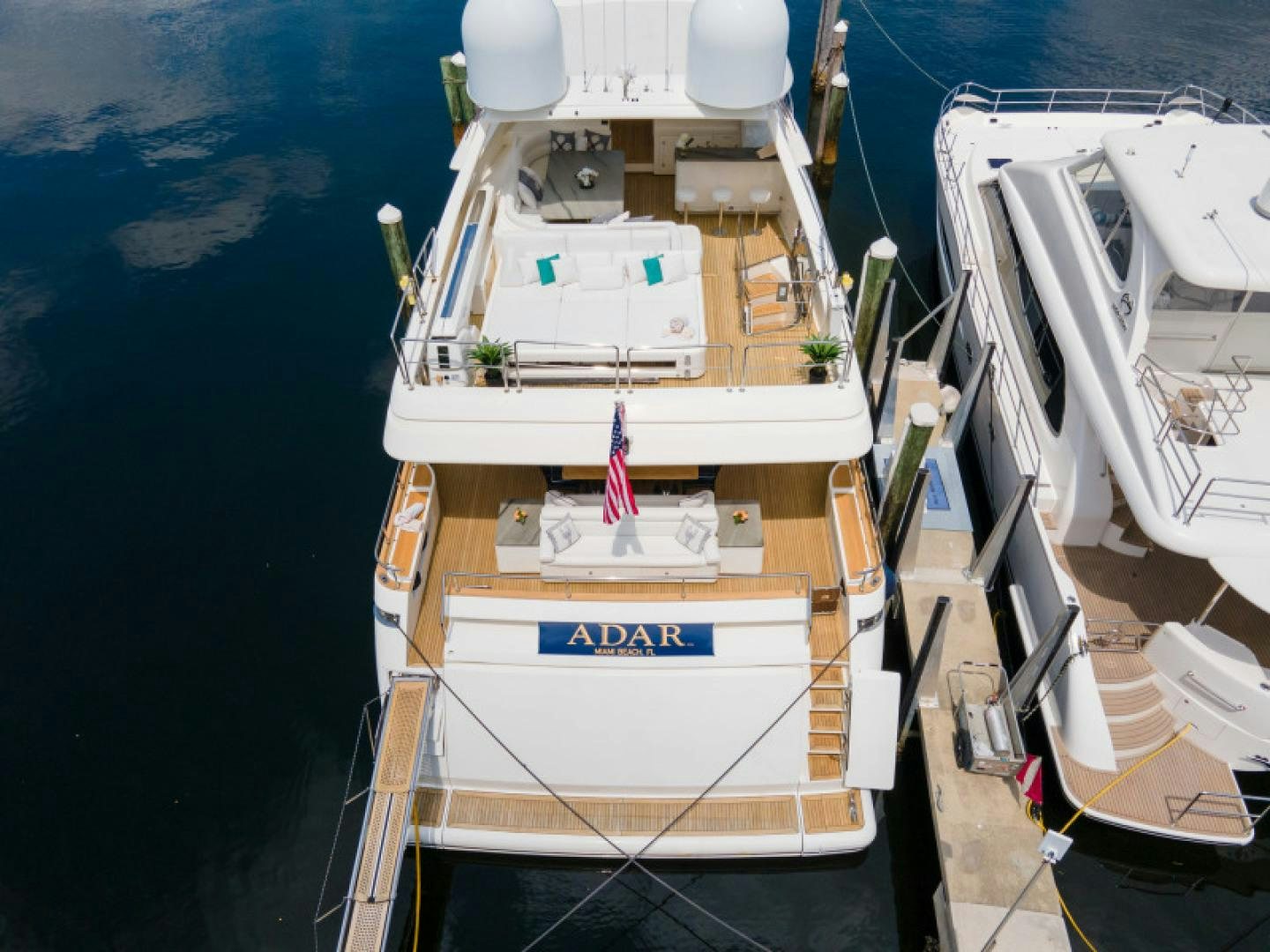 a boat in the water aboard ADAR Yacht for Sale