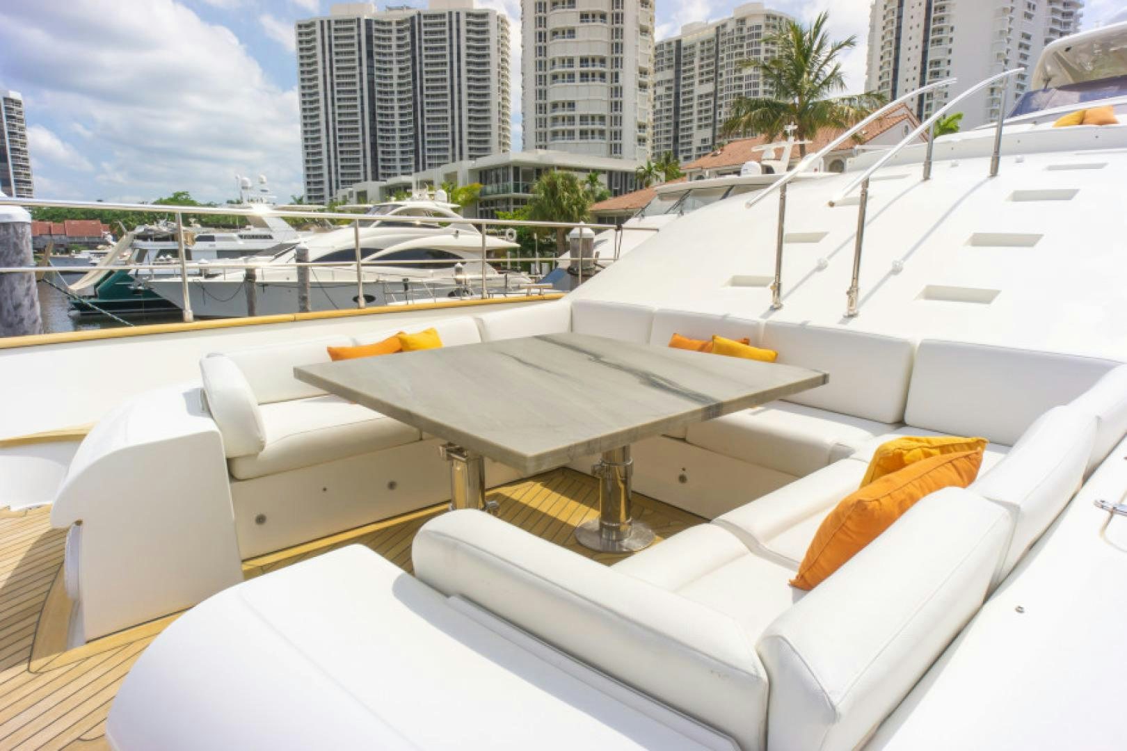 a boat on the water aboard ADAR Yacht for Sale