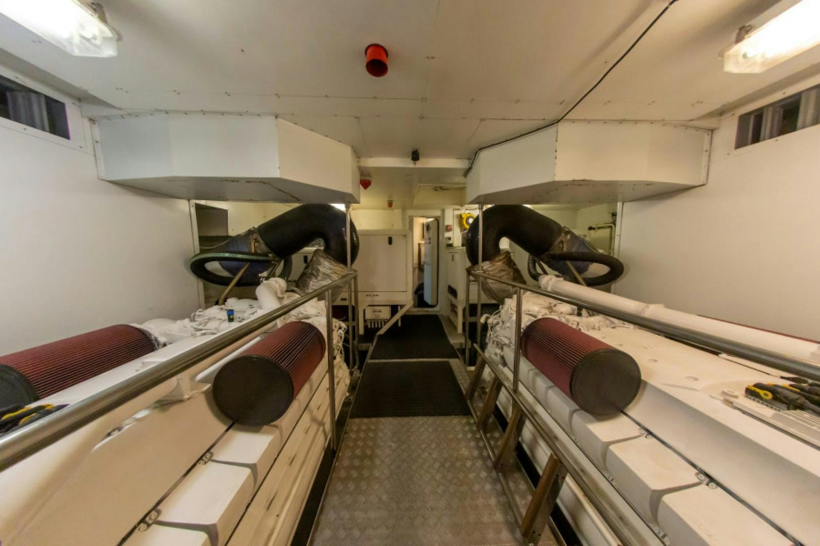 inside of a vehicle aboard ADAR Yacht for Sale
