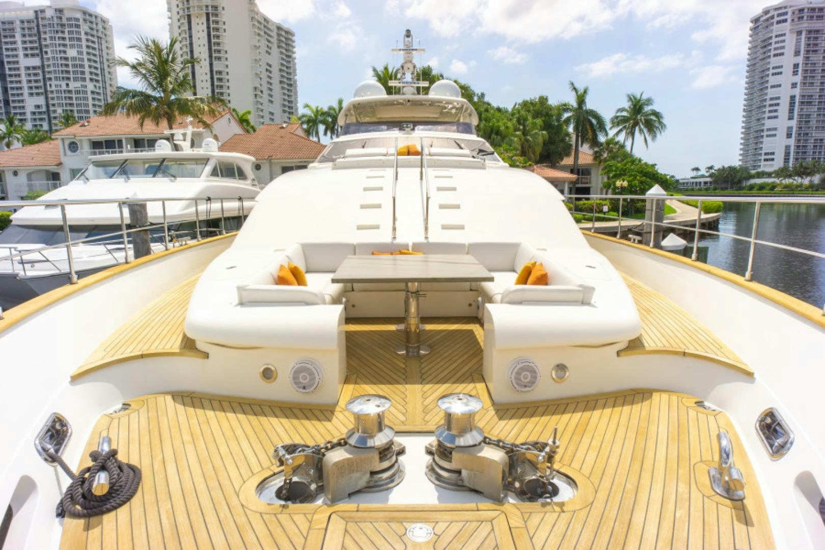 a boat on the water aboard ADAR Yacht for Sale