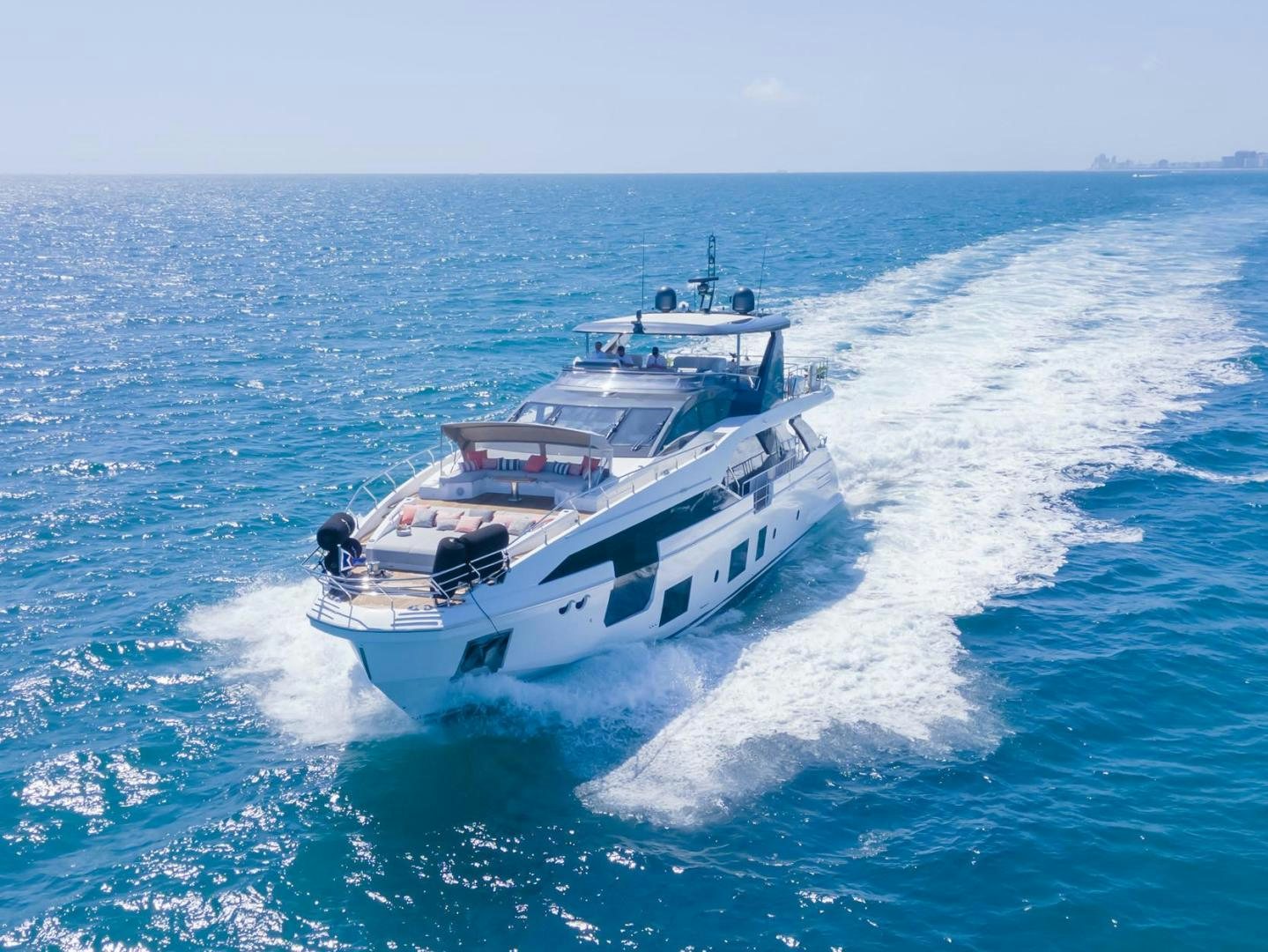 a boat on the water aboard RINA Yacht for Sale