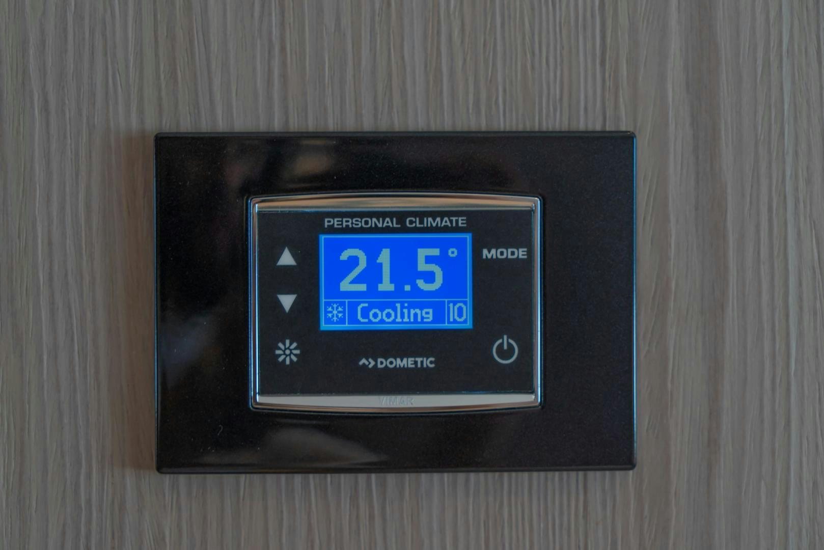 a rectangular electronic device aboard RINA Yacht for Sale