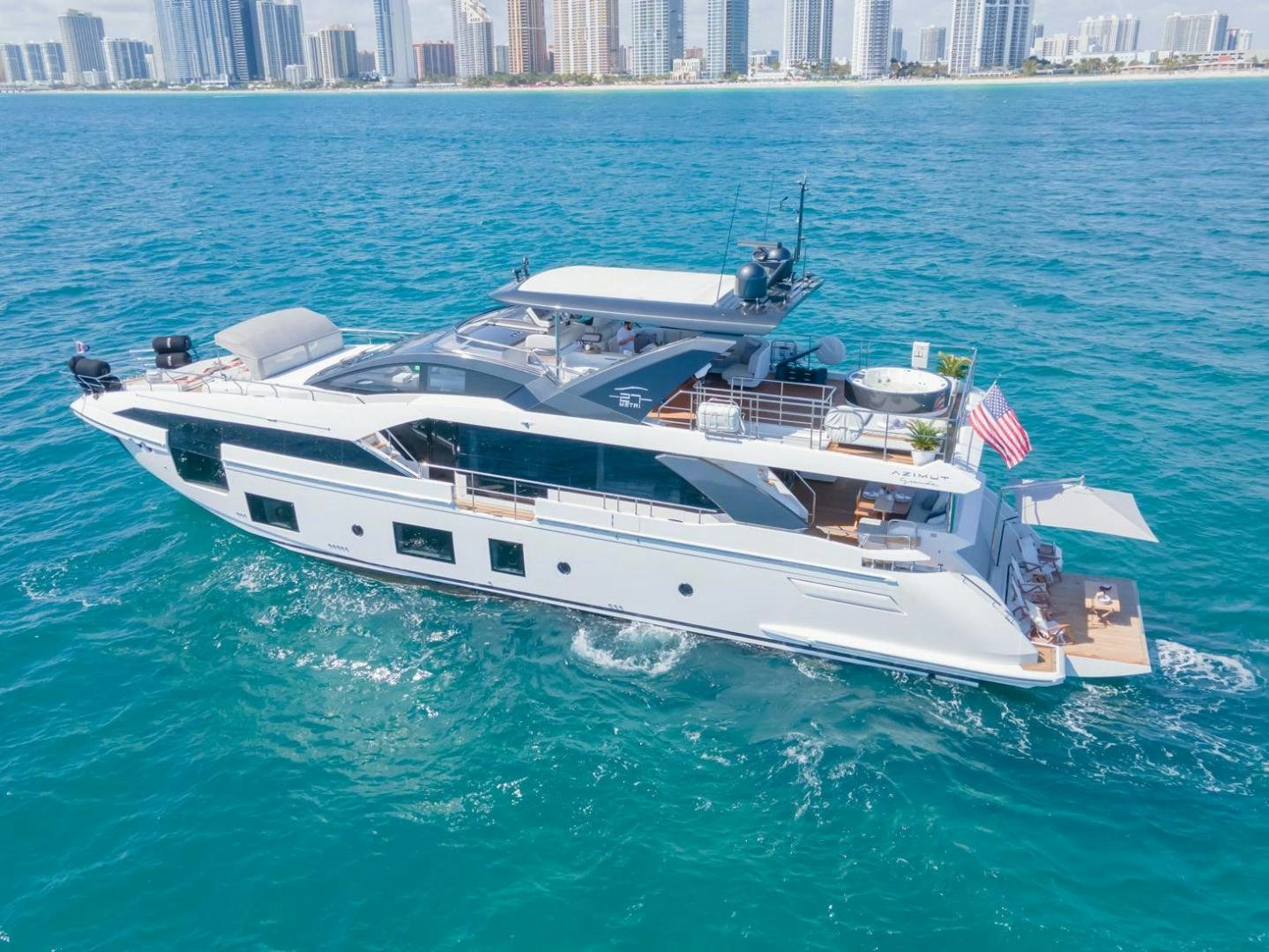 a boat on the water aboard RINA Yacht for Sale