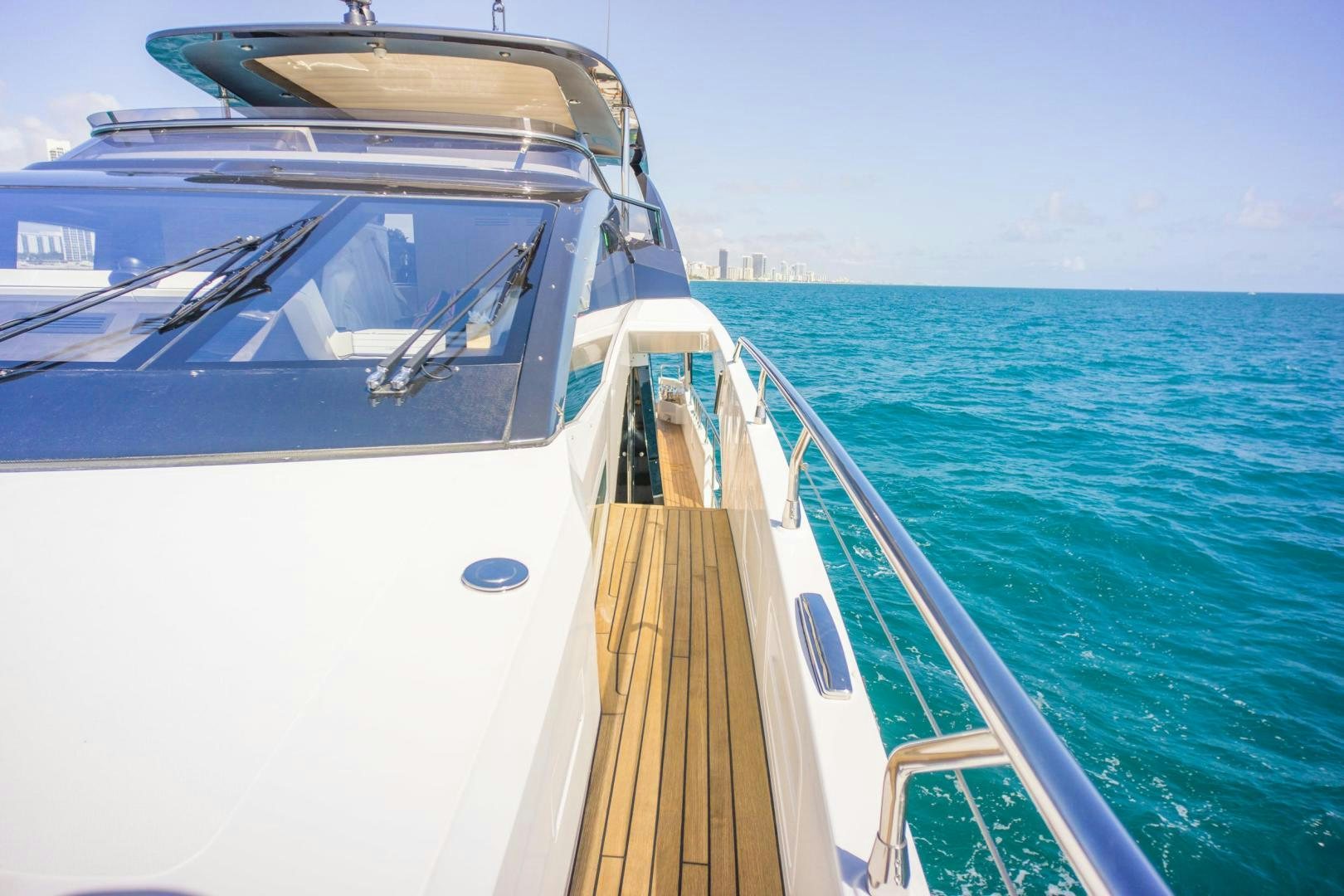 a boat on the water aboard RINA Yacht for Sale