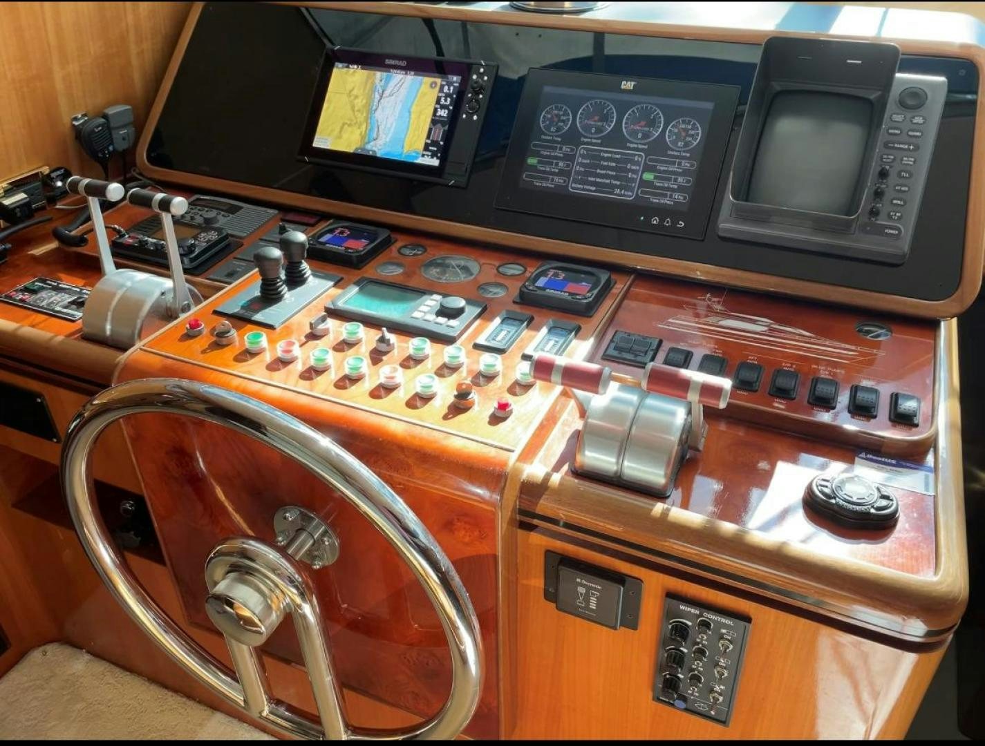 a machine with a fan aboard BALOZI Yacht for Sale