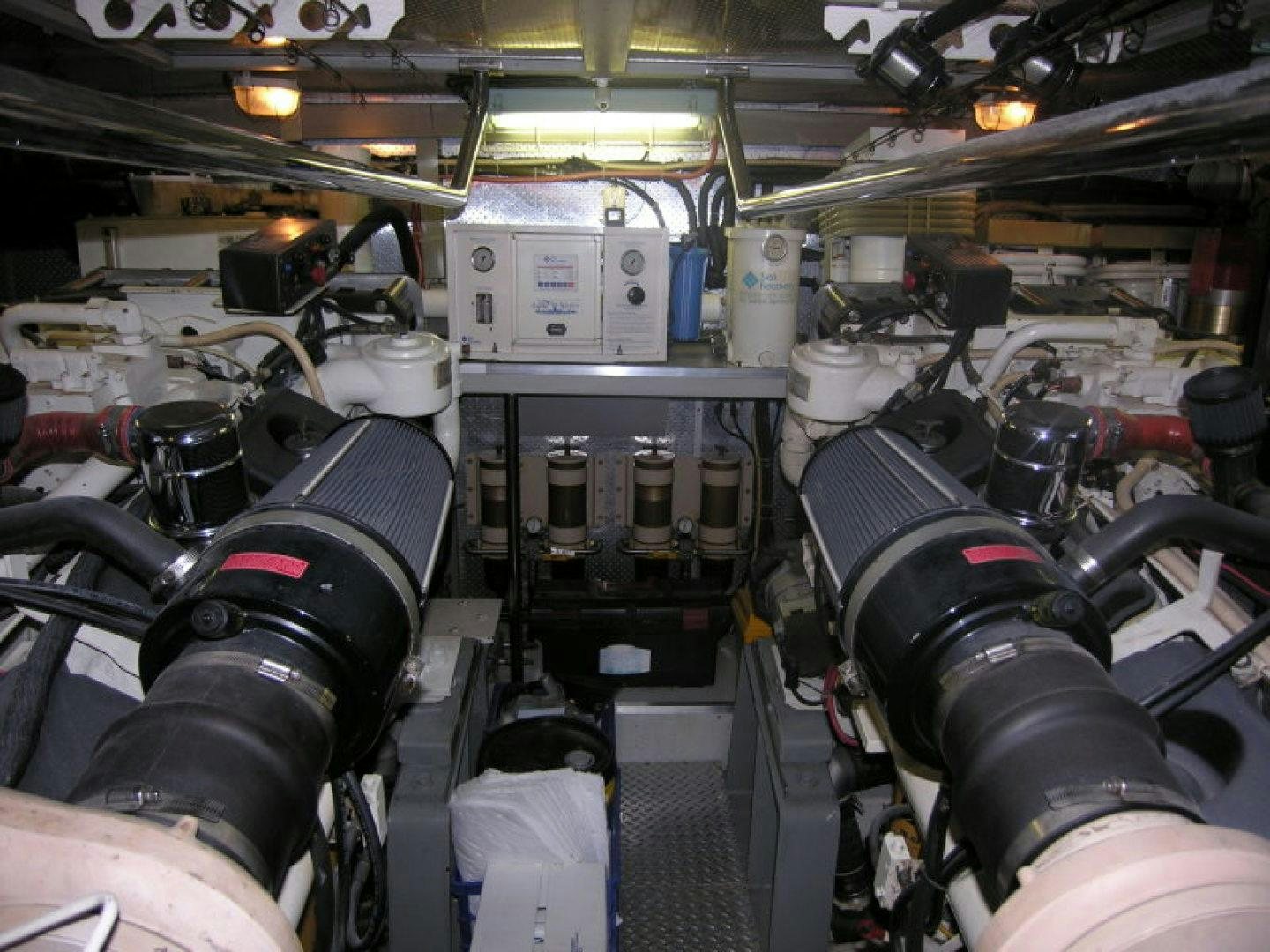 a room full of cameras aboard BALOZI Yacht for Sale