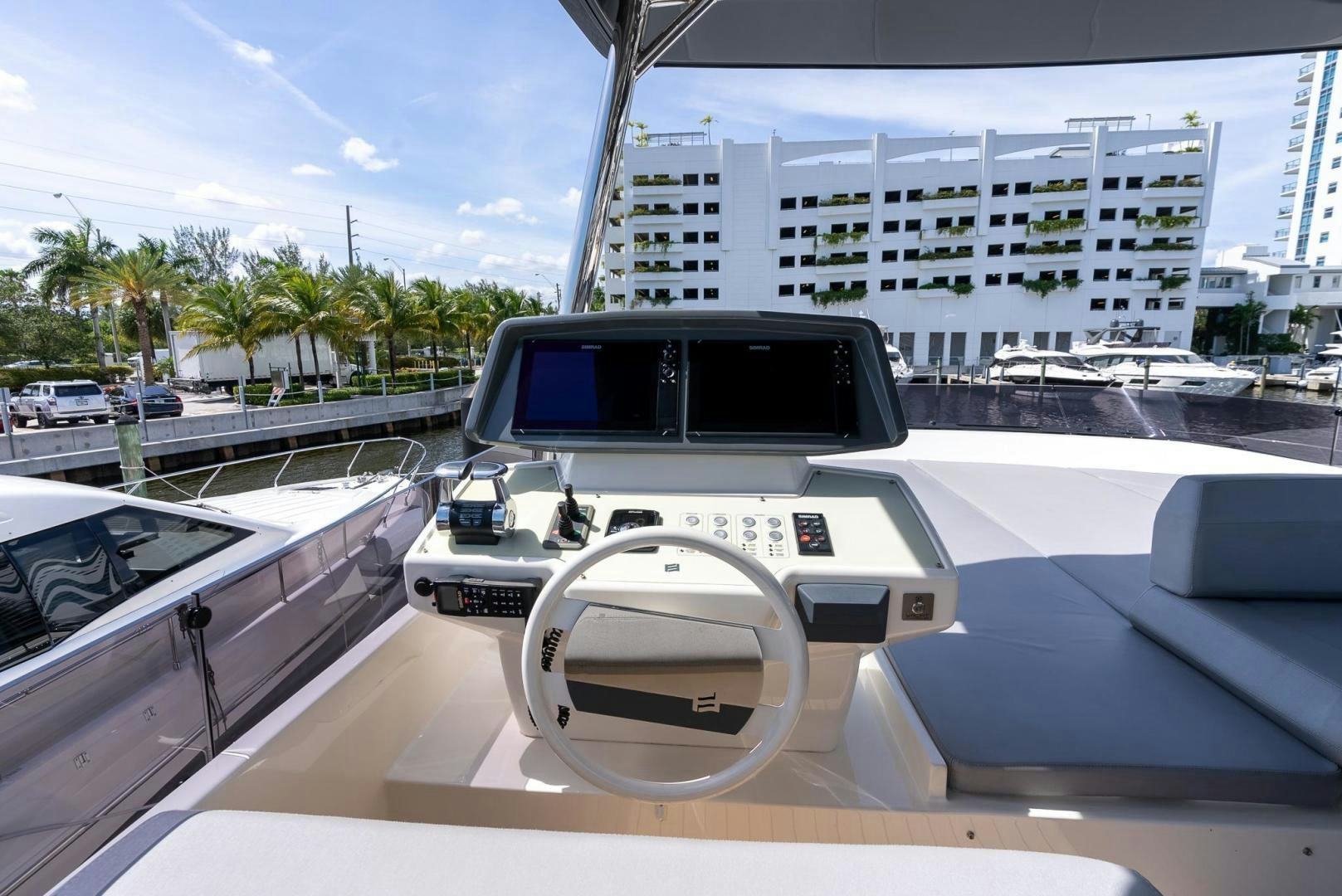 a boat on a boat aboard LEGEND Yacht for Sale