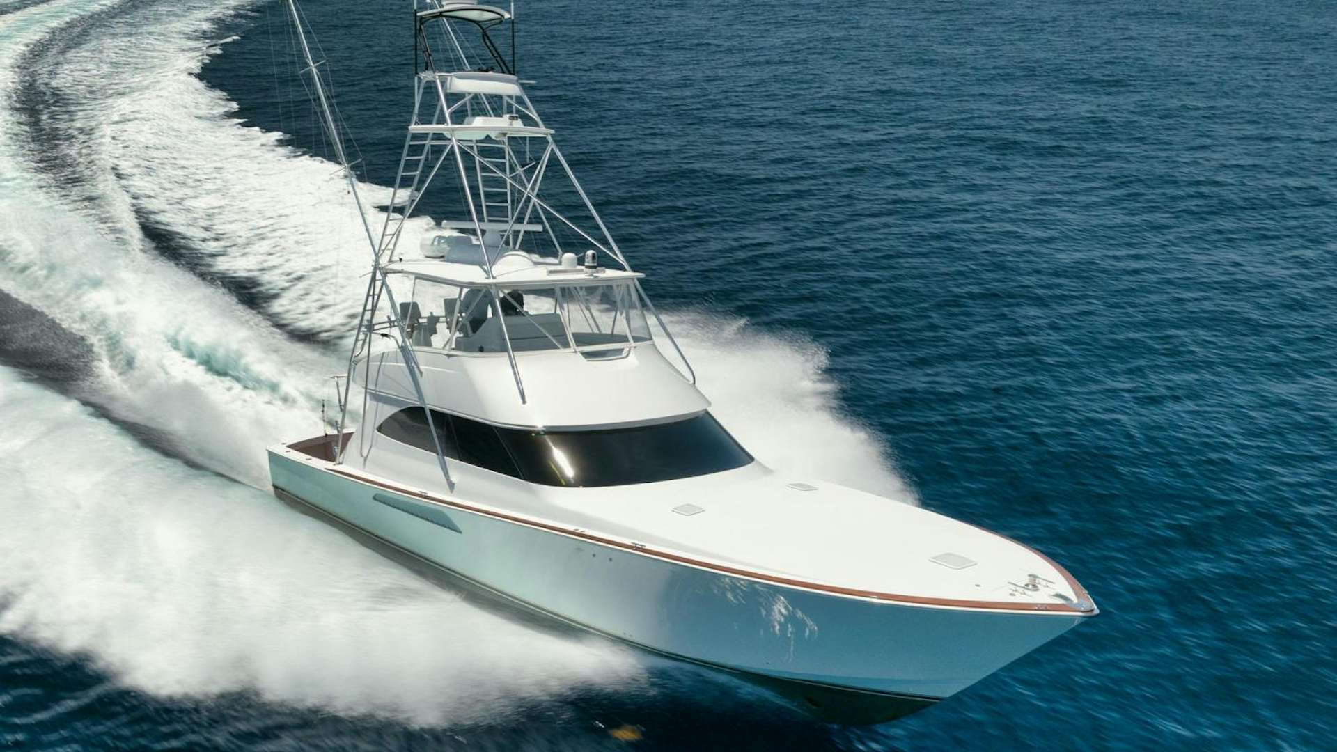 a boat on the water aboard COOL DADDIO Yacht for Sale