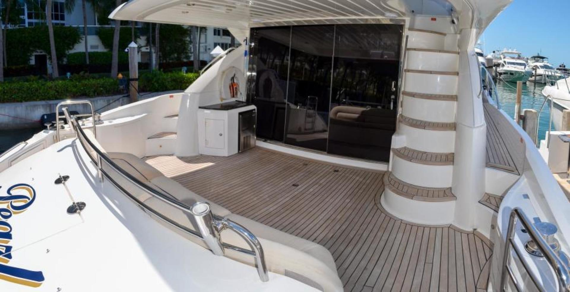 a boat on the water aboard PEARL Yacht for Sale