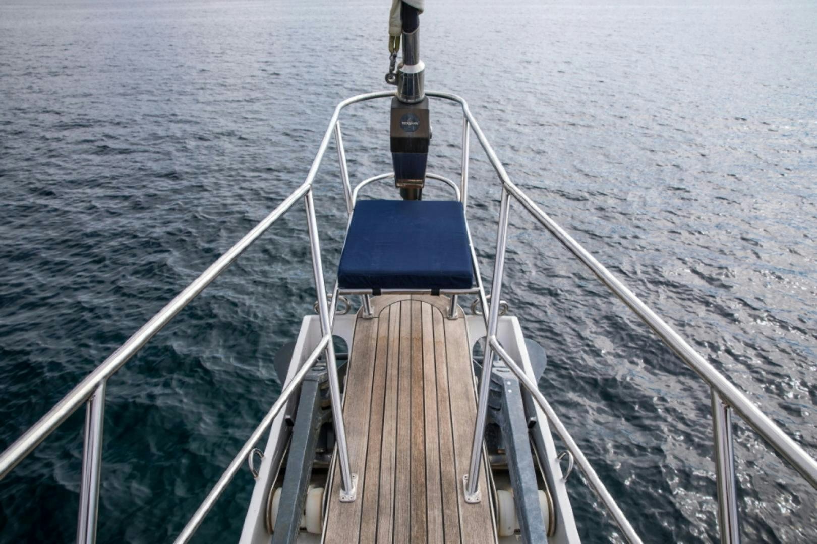 a boat on the water aboard FIDELITAS Yacht for Sale