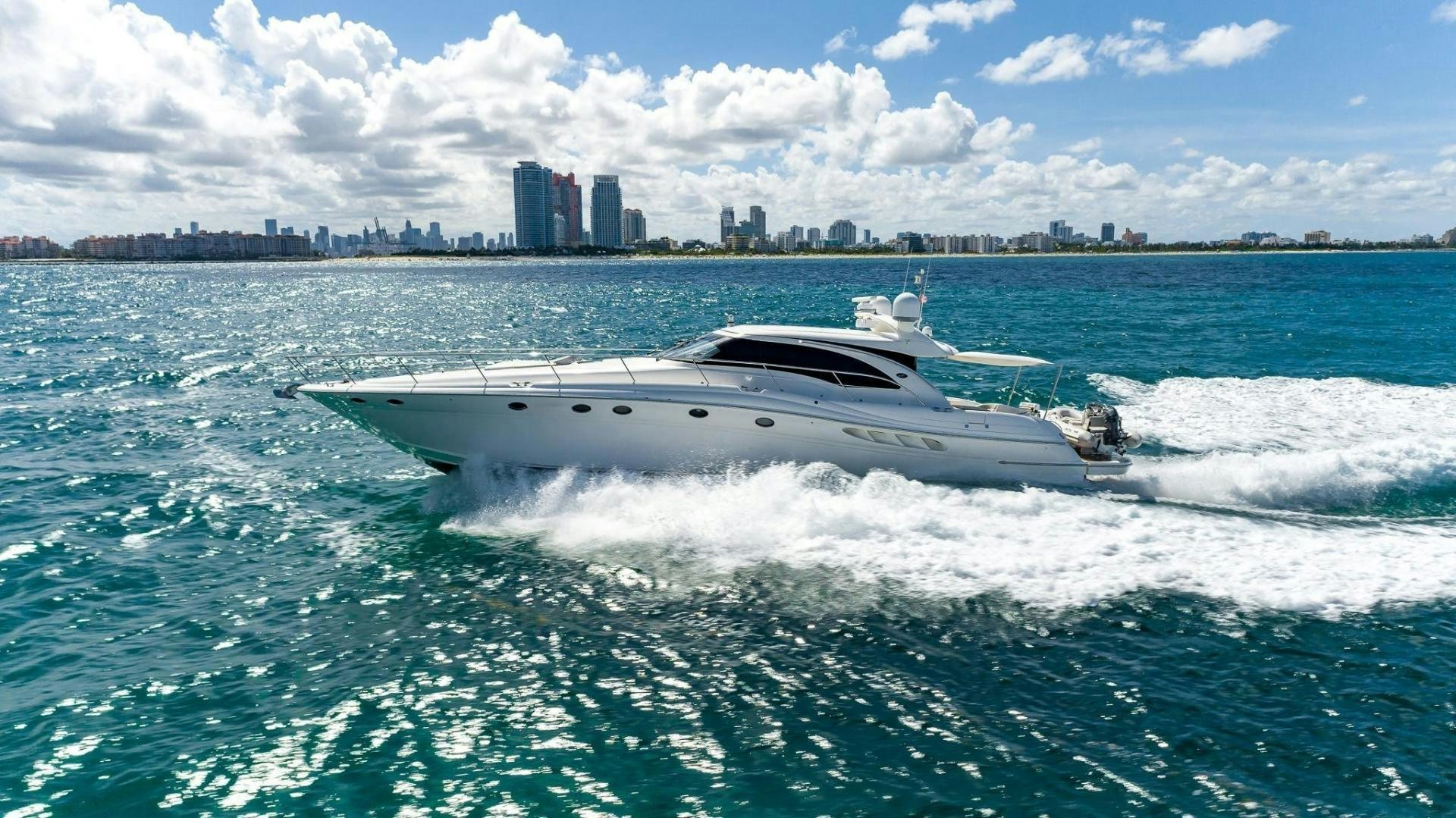 a boat in the water aboard XANADU Yacht for Sale