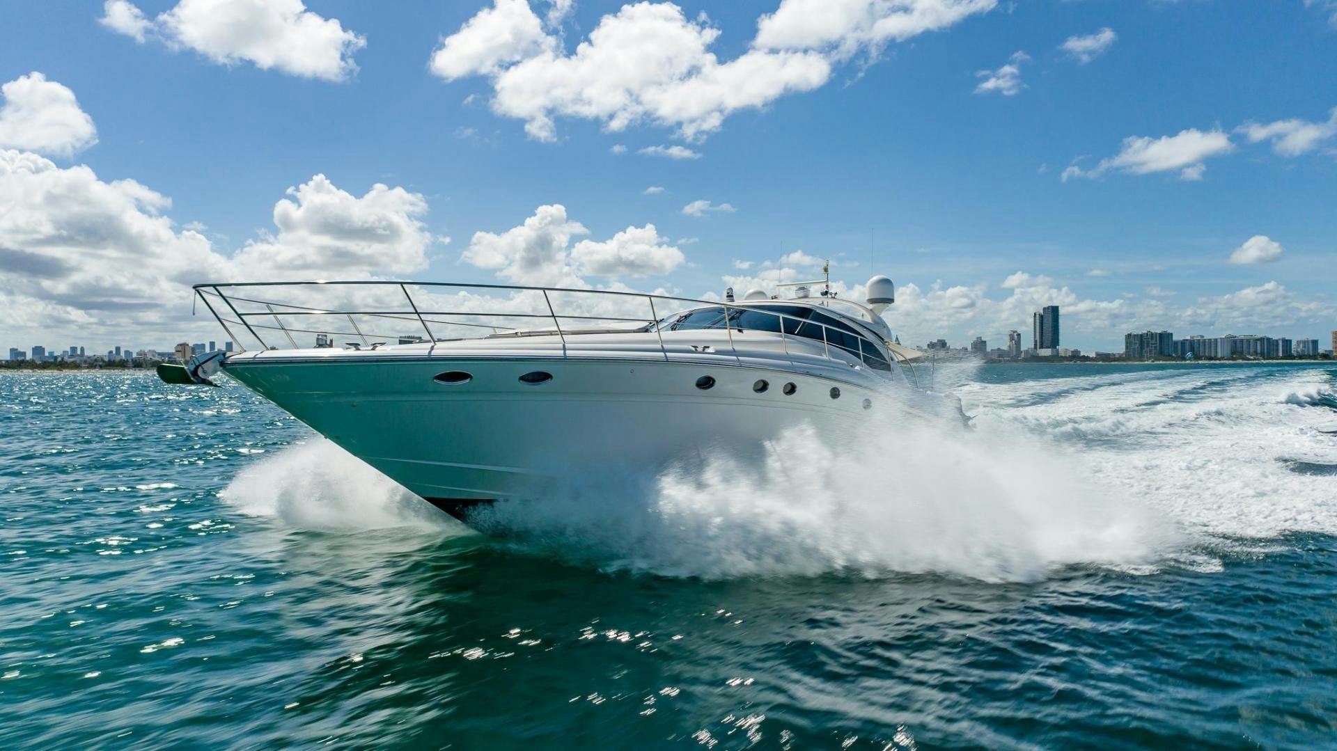 a boat on the water aboard XANADU Yacht for Sale