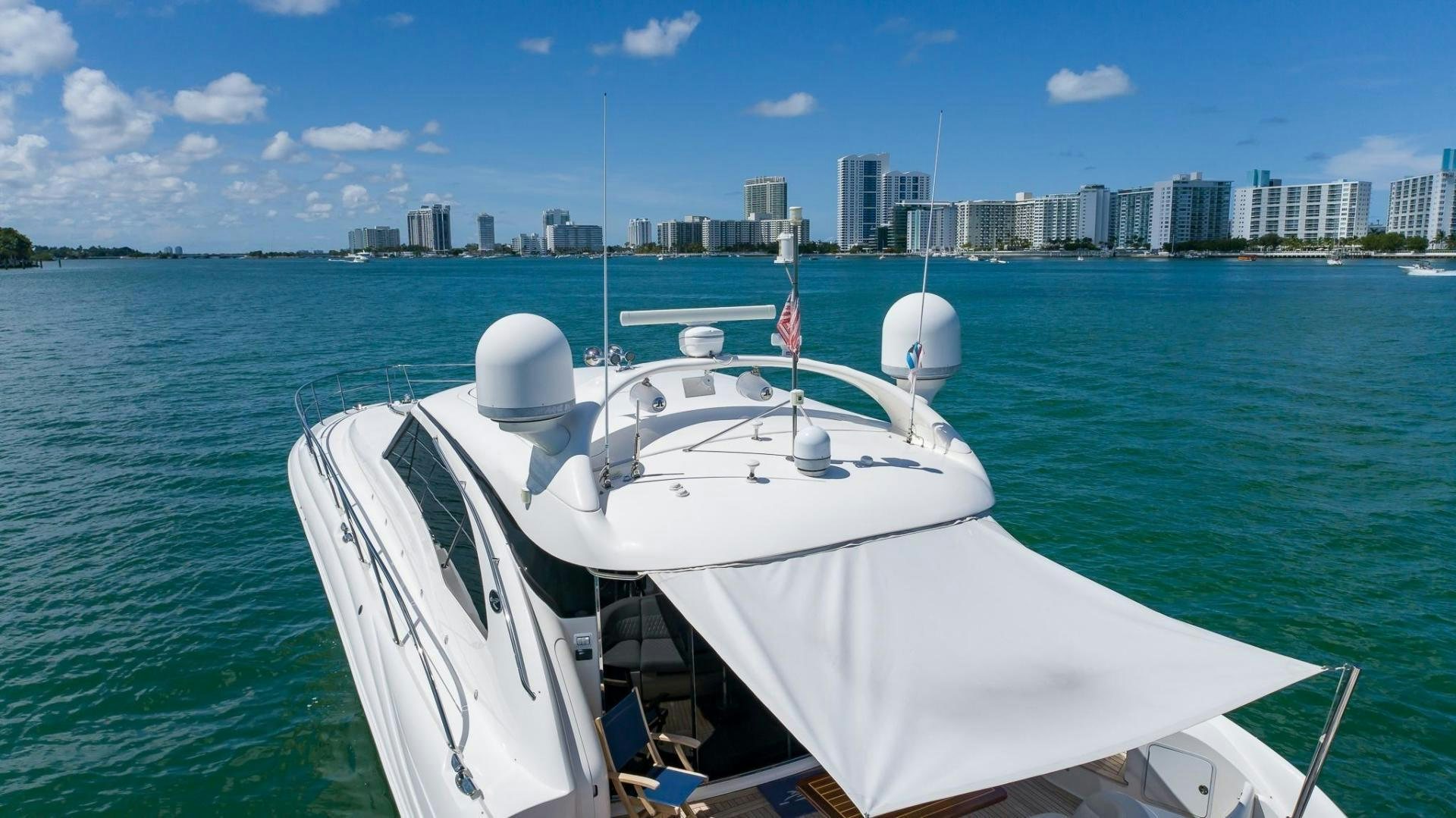 a boat on the water aboard XANADU Yacht for Sale