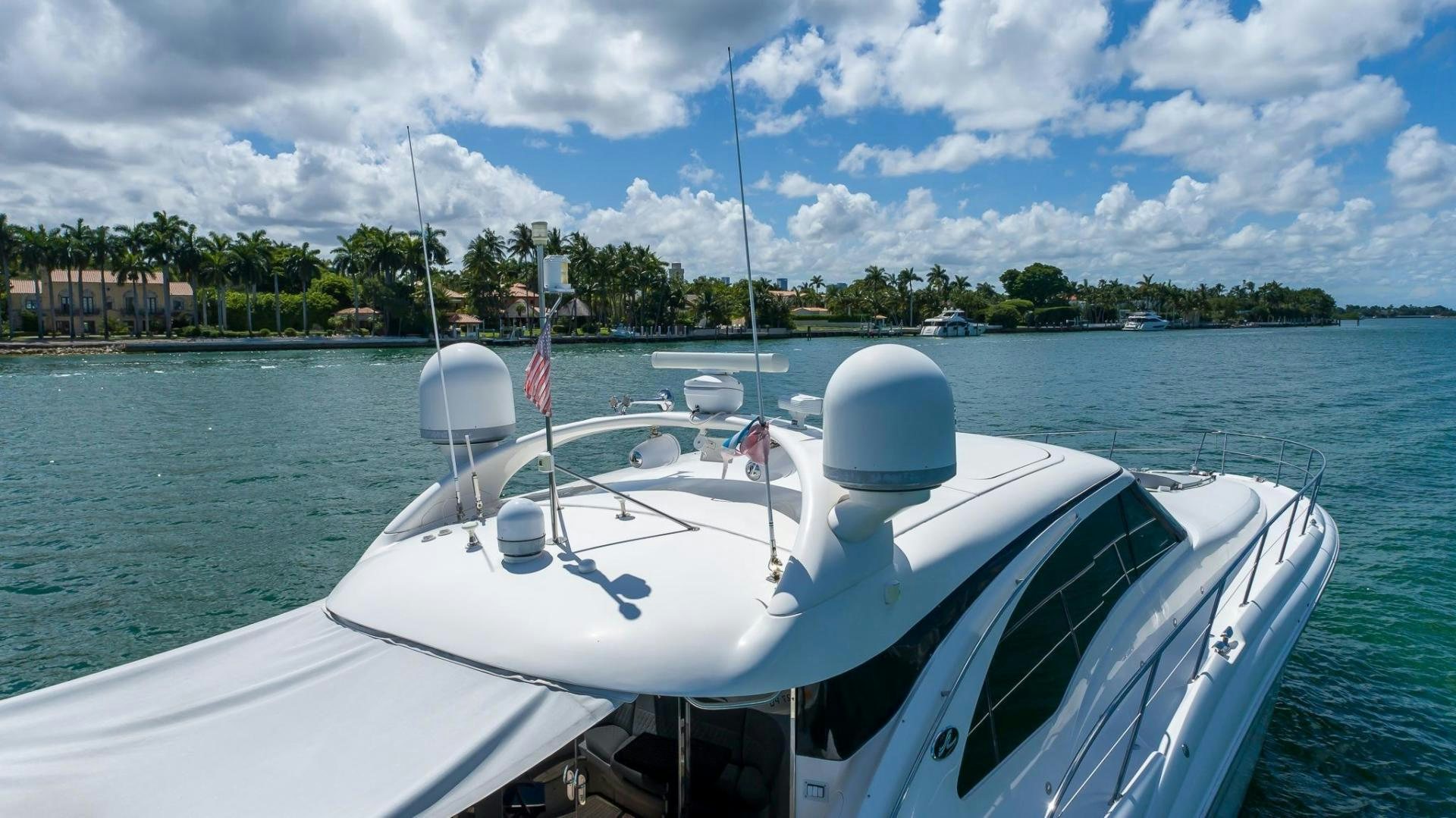 a boat on the water aboard XANADU Yacht for Sale