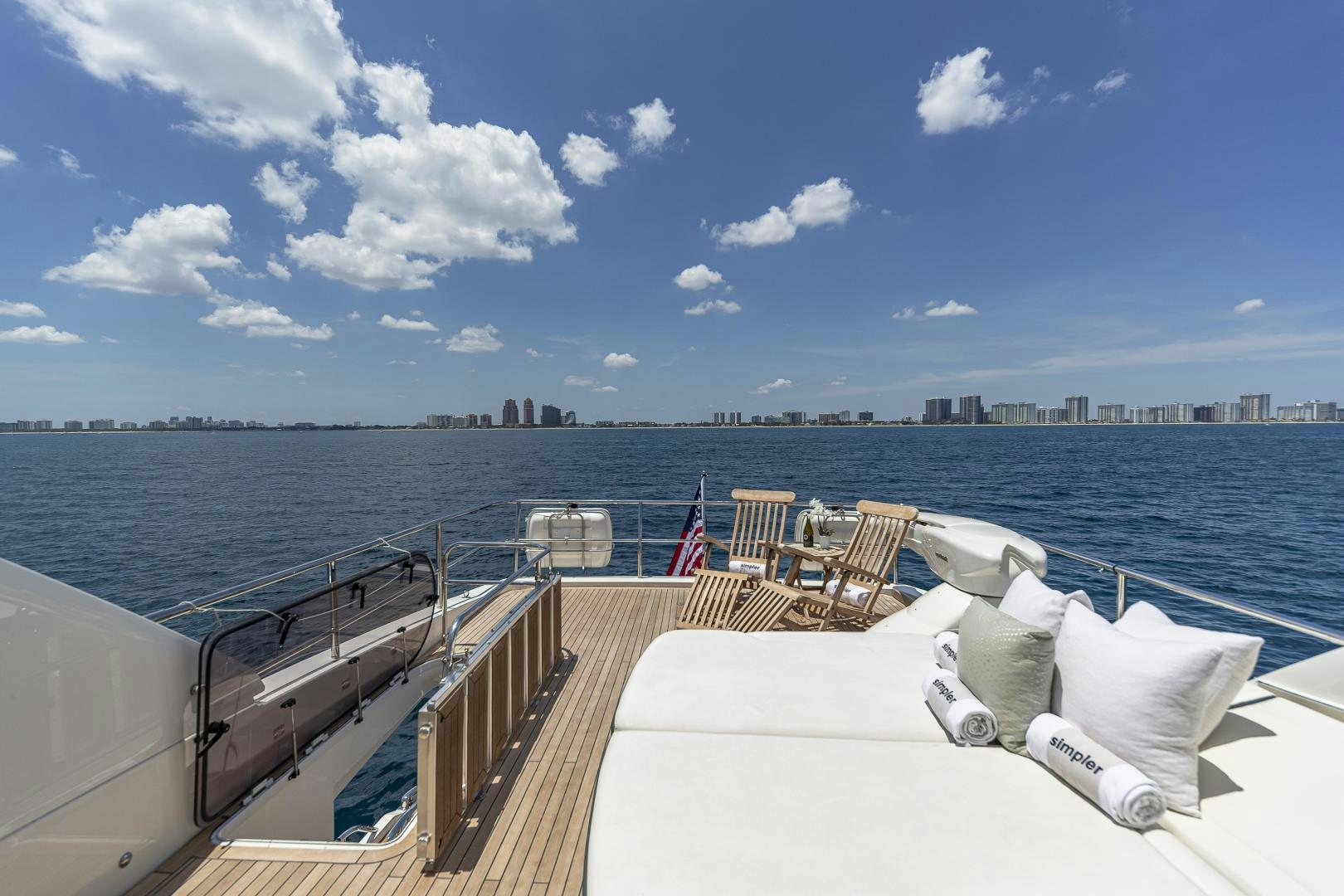 a boat on the water aboard GOOD LIFE Yacht for Sale