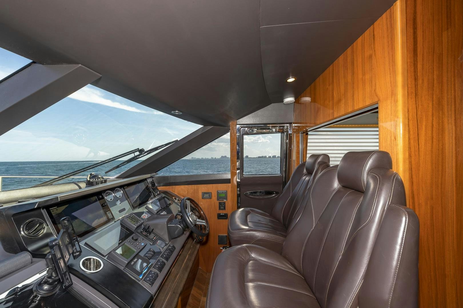 inside of a vehicle aboard GOOD LIFE Yacht for Sale