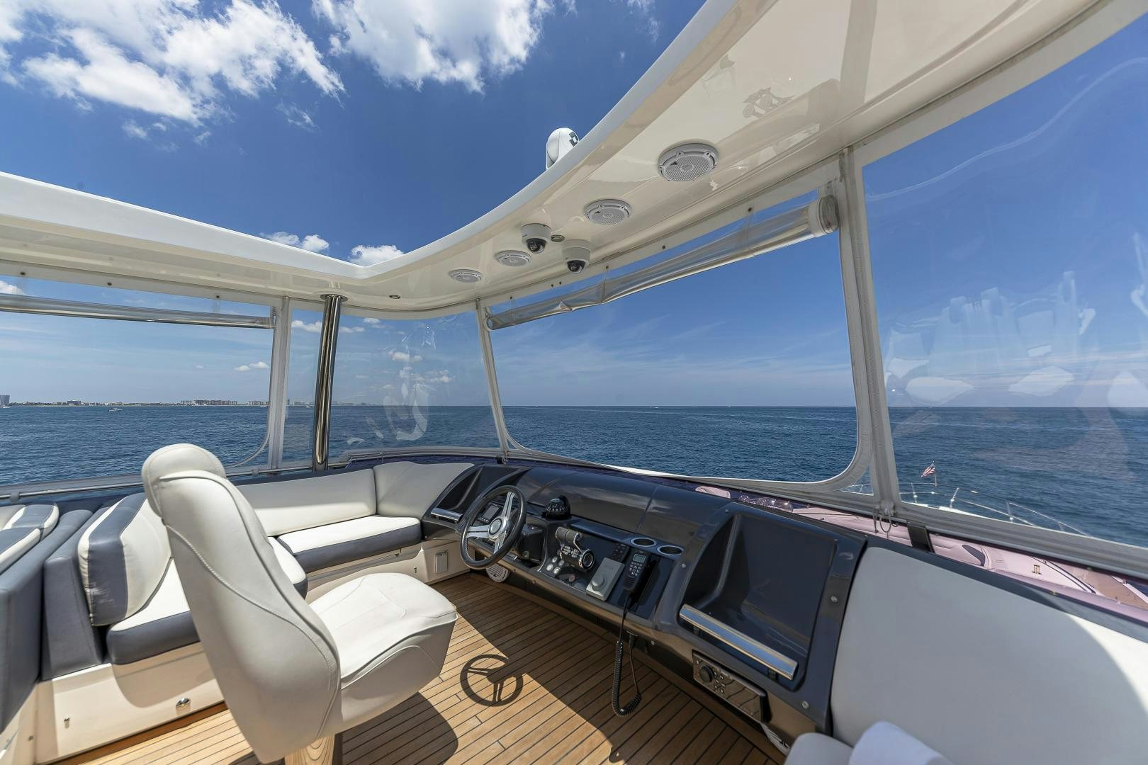 the inside of a boat aboard GOOD LIFE Yacht for Sale