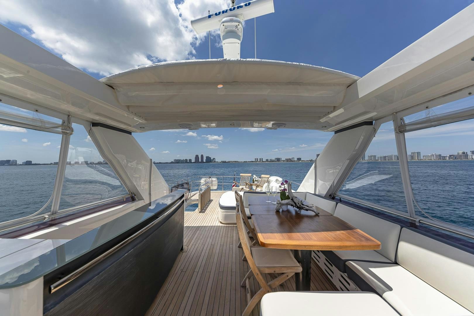 a deck of a boat aboard GOOD LIFE Yacht for Sale
