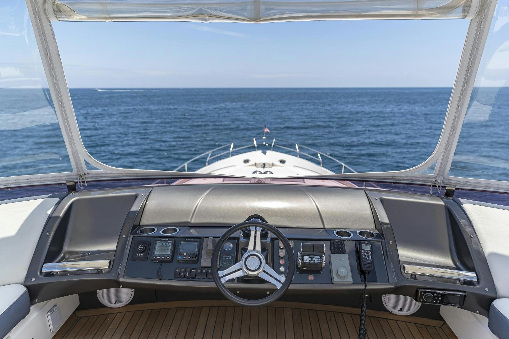 the inside of a boat aboard GOOD LIFE Yacht for Sale