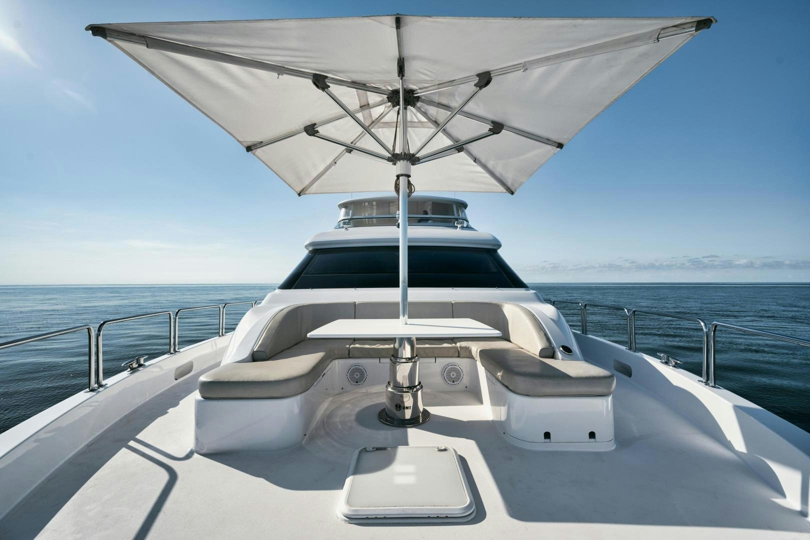 a boat on a body of water aboard EMMY Yacht for Sale