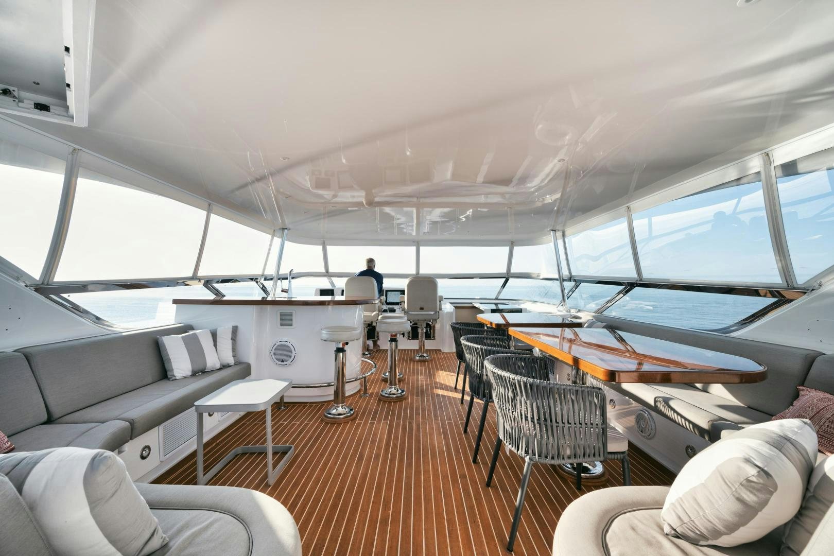 inside of a boat aboard EMMY Yacht for Sale
