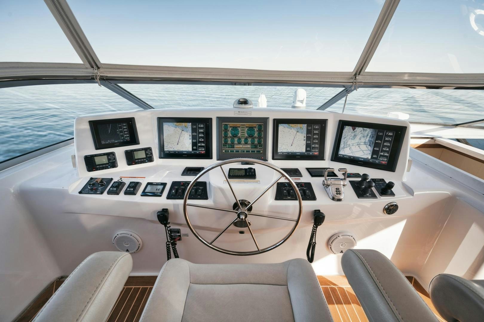 inside of a boat aboard EMMY Yacht for Sale