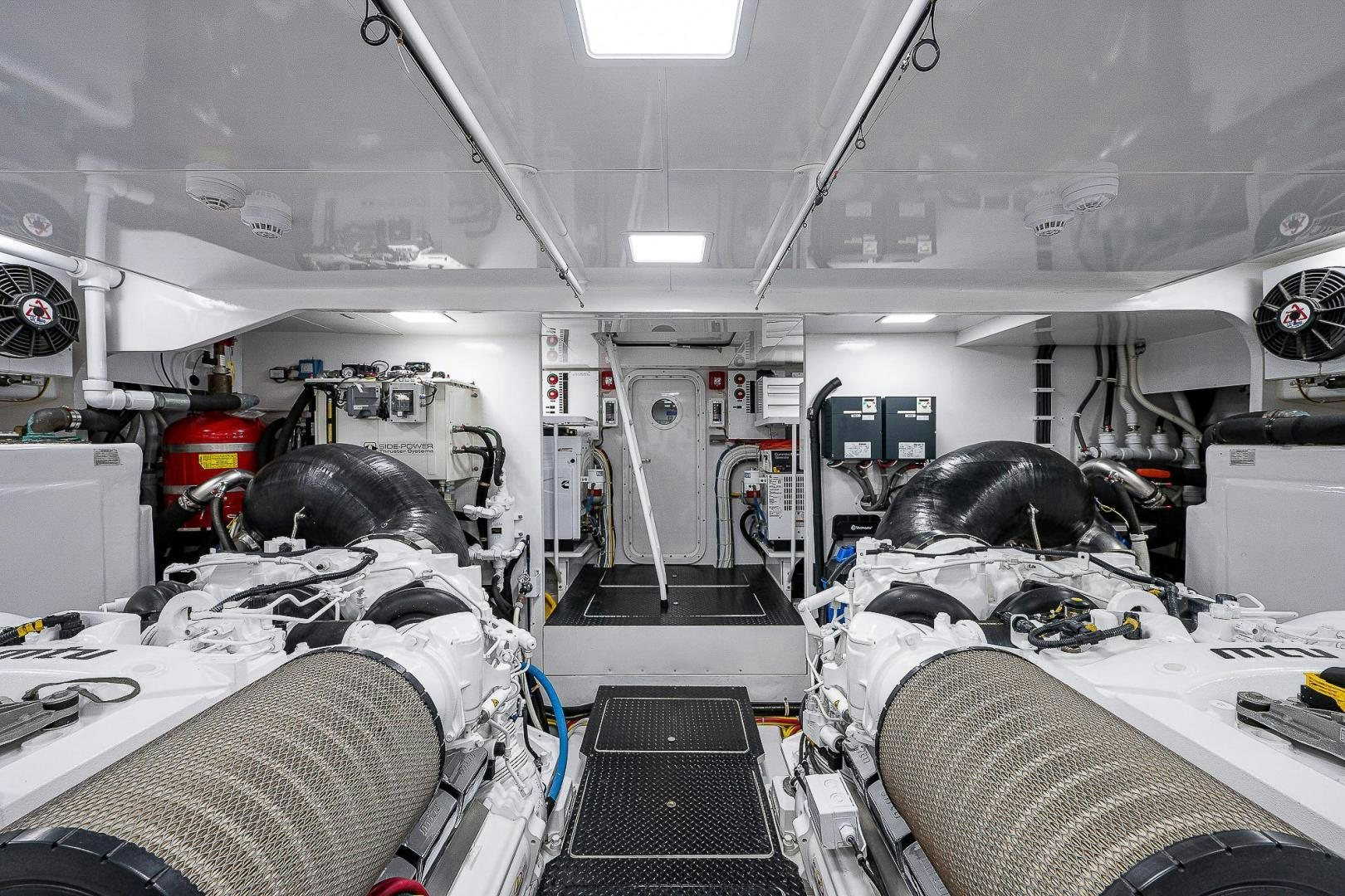 a room with many objects in it aboard KALEEN Yacht for Sale