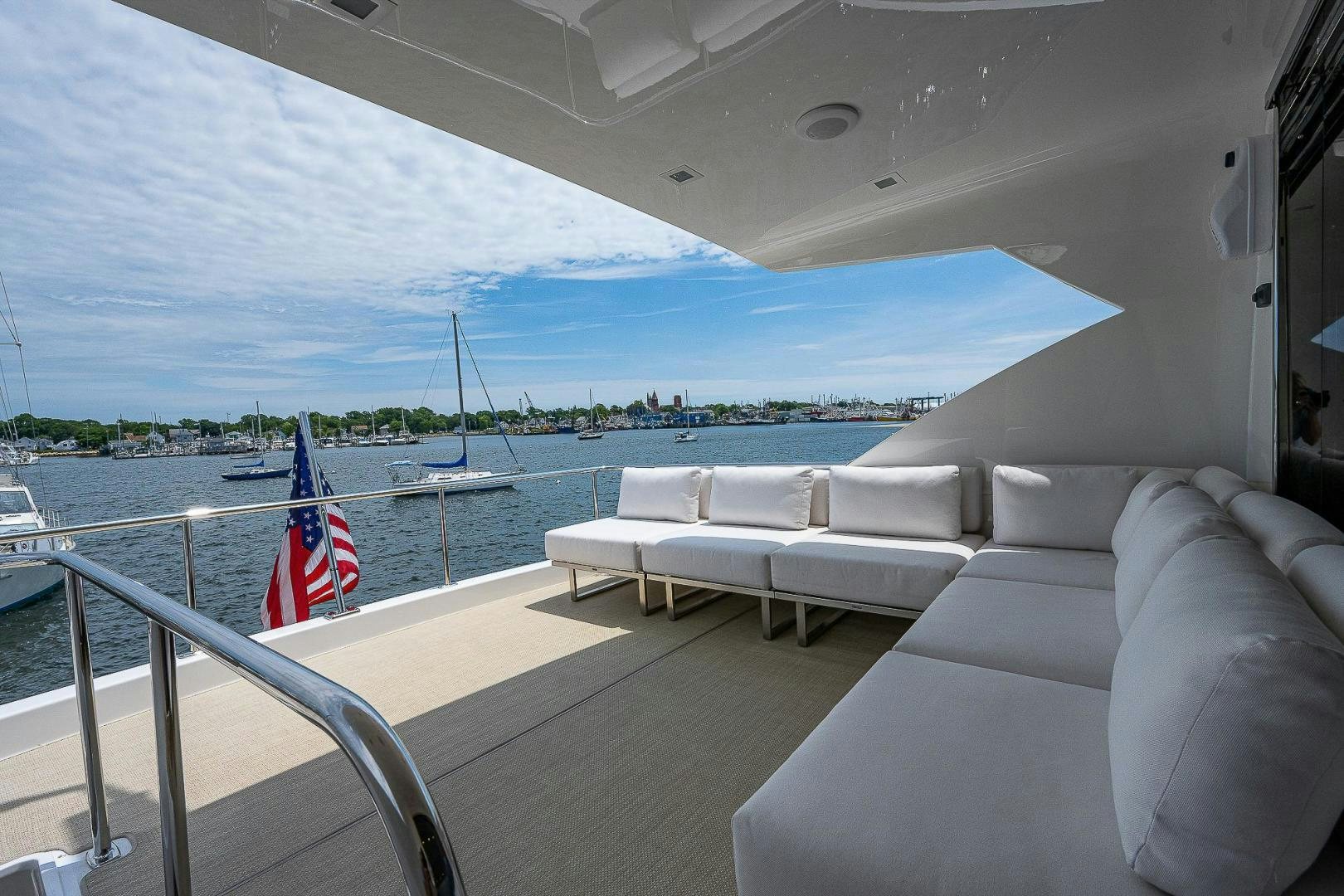 a boat on the water aboard KALEEN Yacht for Sale