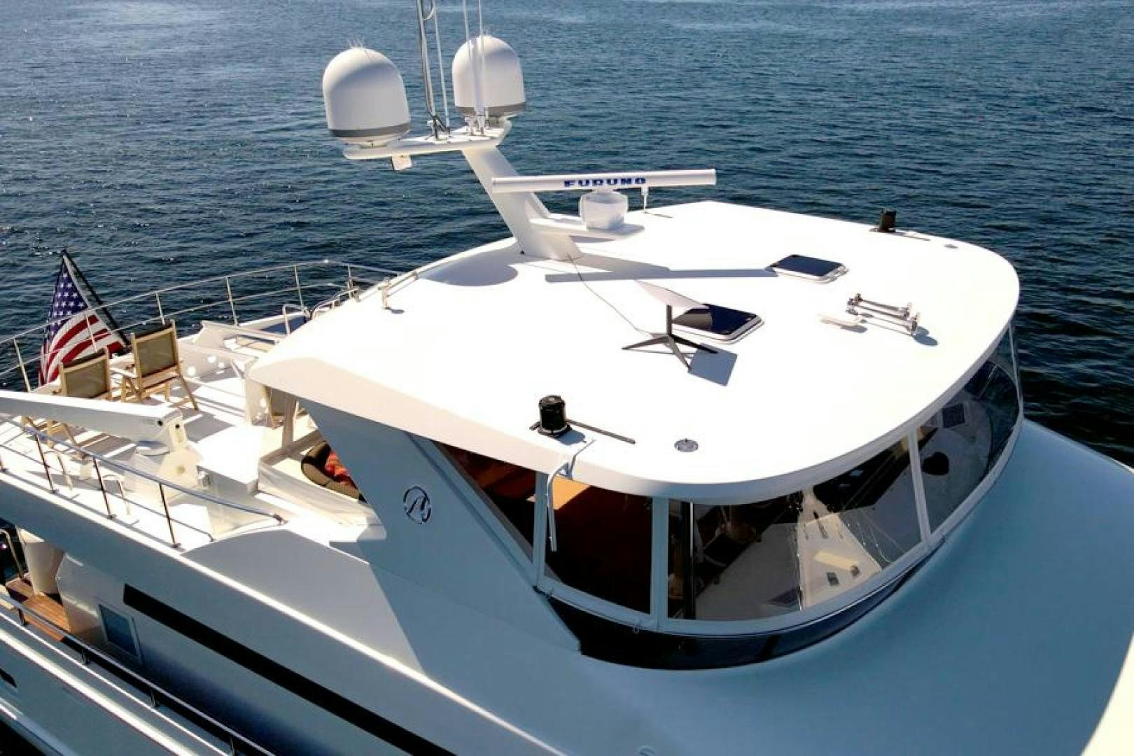 a boat on the water aboard LODESTAR Yacht for Sale