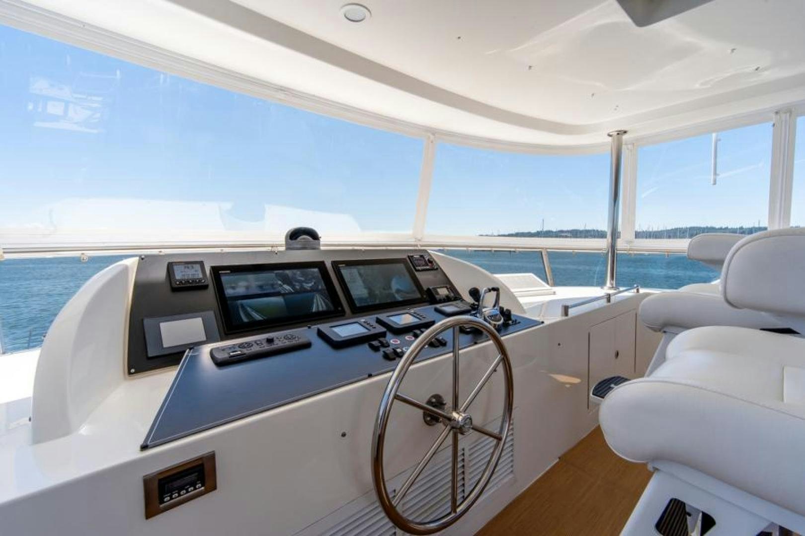 inside of a boat aboard LODESTAR Yacht for Sale