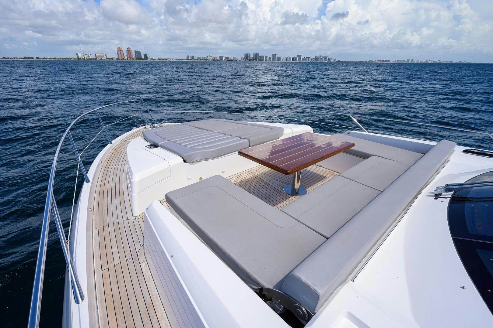 a boat on the water aboard NIGHT STAR Yacht for Sale