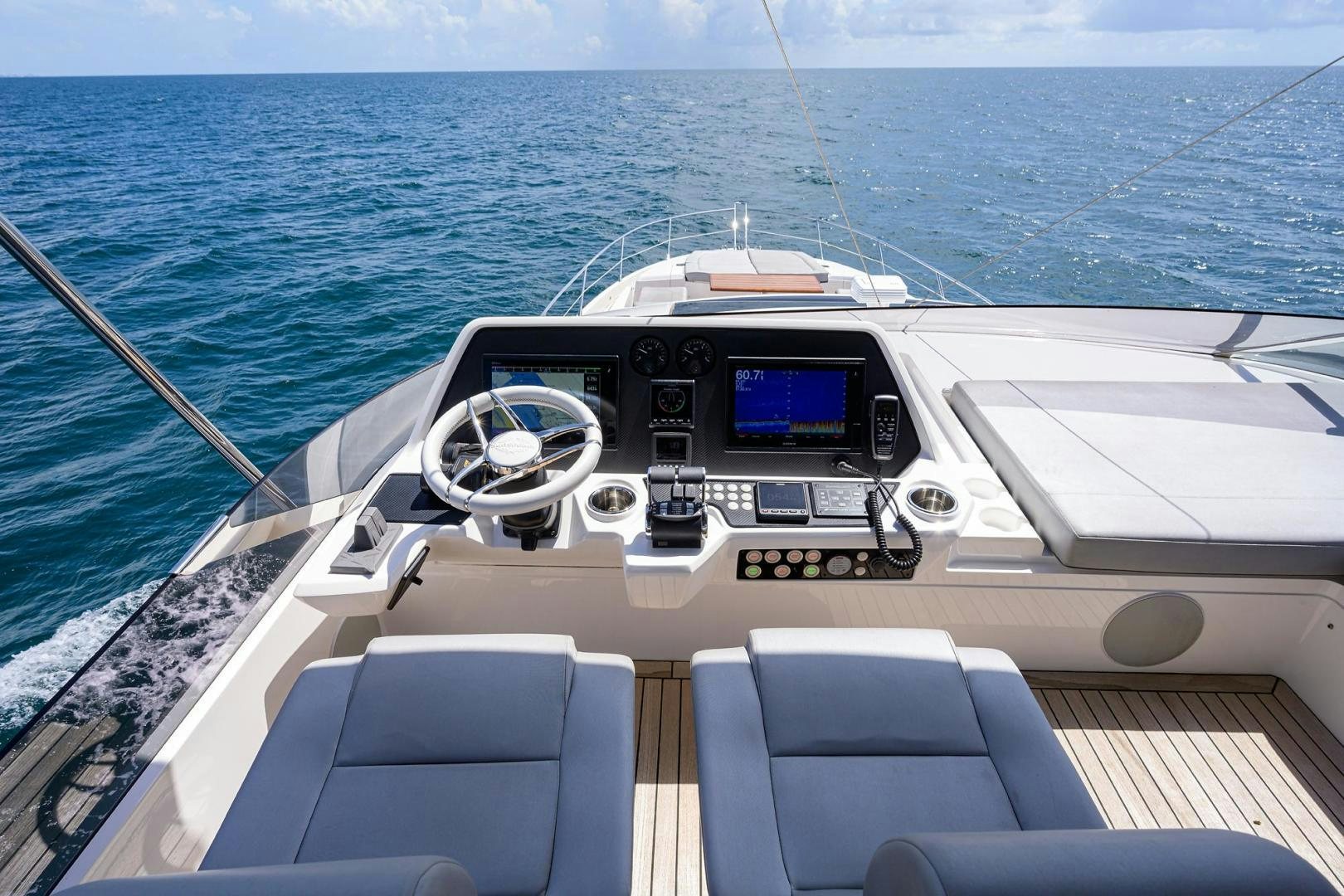 a boat on the water aboard NIGHT STAR Yacht for Sale