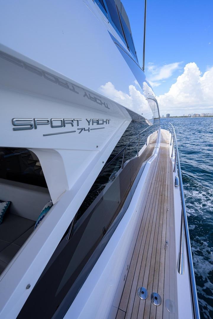 a boat on the water aboard NIGHT STAR Yacht for Sale