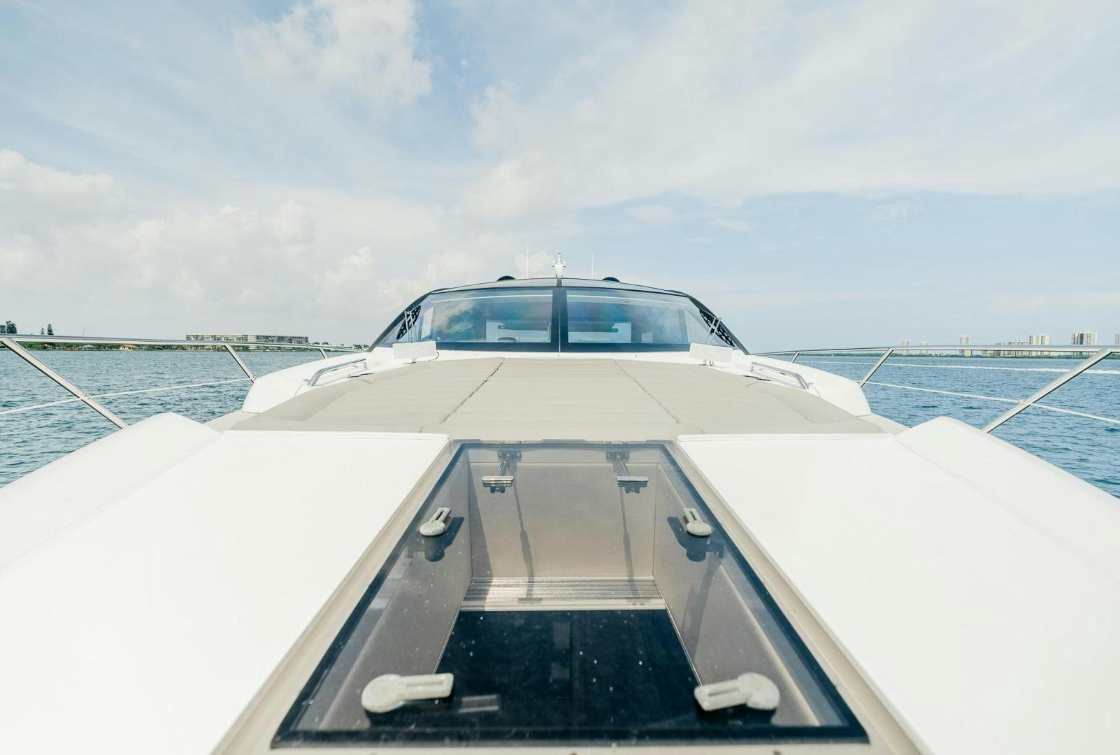 a boat on the water aboard GRAVITAS Yacht for Sale