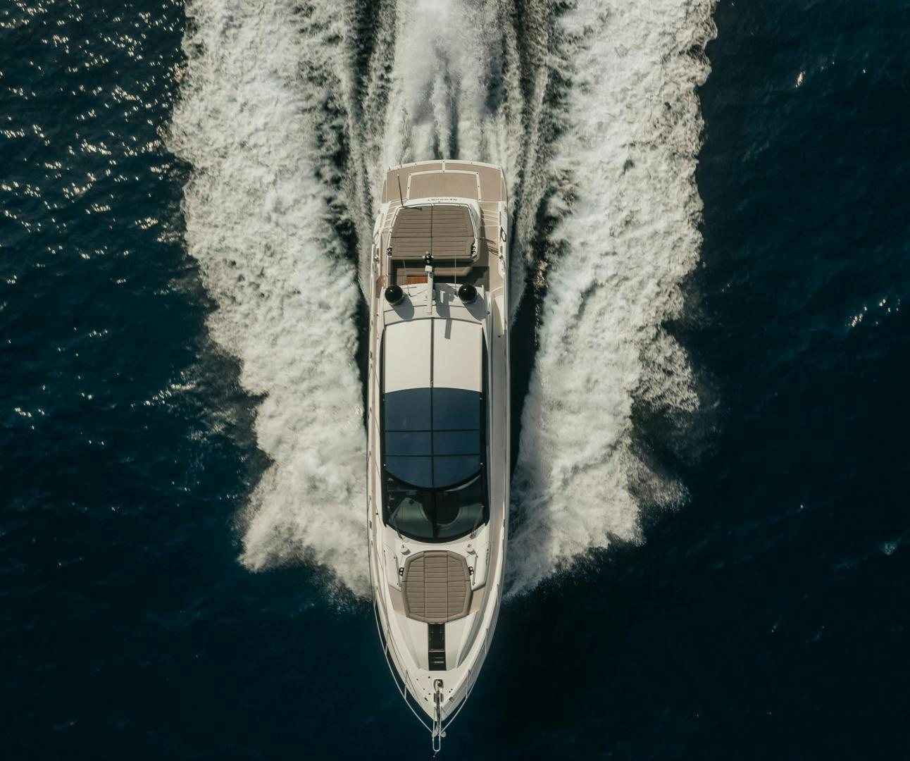 a boat in the water aboard GRAVITAS Yacht for Sale