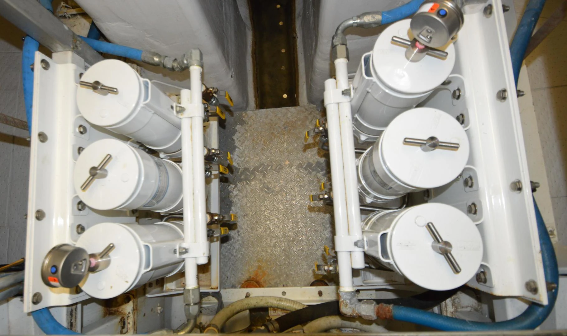 a machine with pipes aboard JOAN'S ARK Yacht for Sale