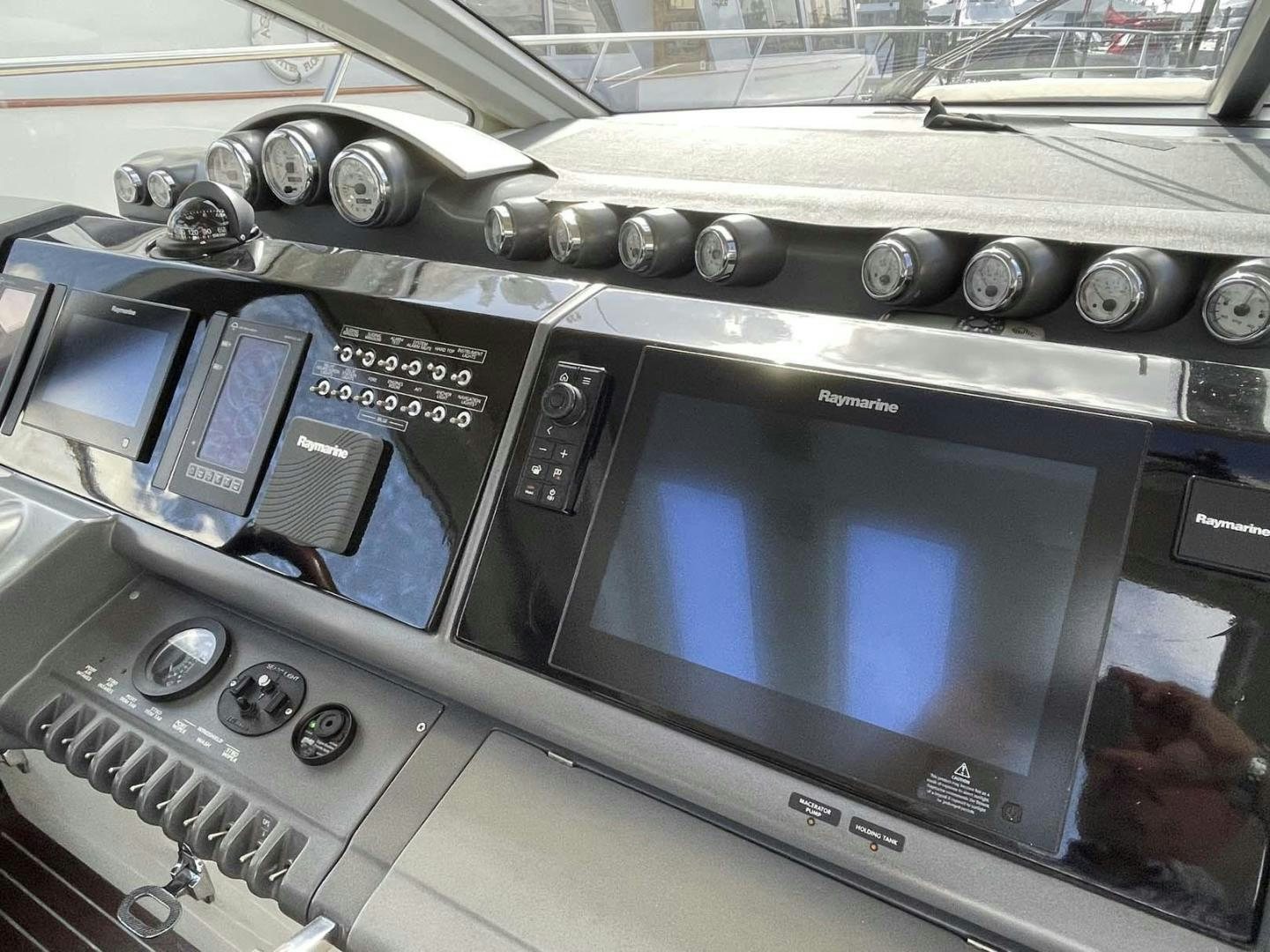 a machine with a screen aboard ARTISTIC Yacht for Sale