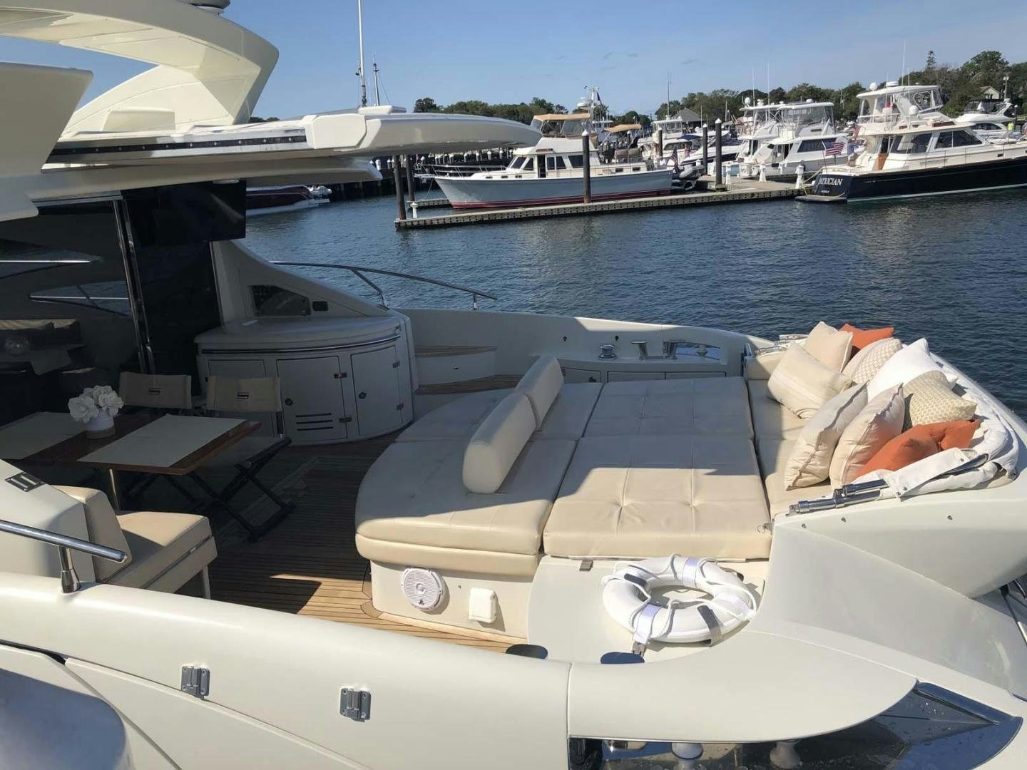 a boat on the water aboard ARTISTIC Yacht for Sale