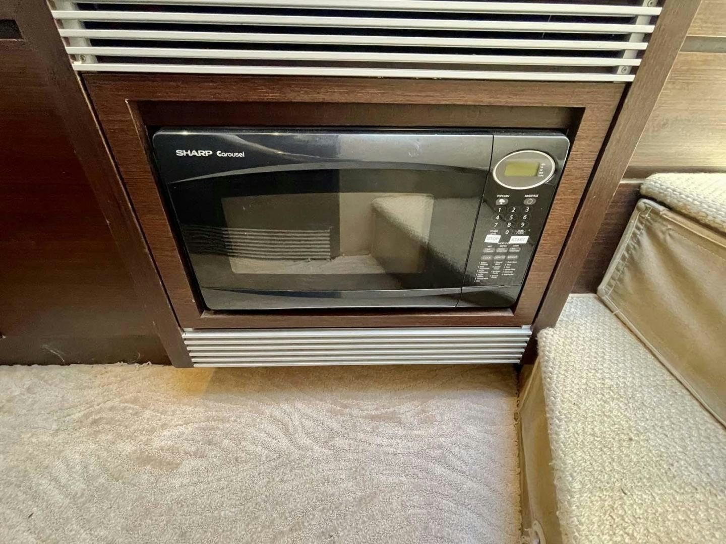 an oven in a car aboard ARTISTIC Yacht for Sale