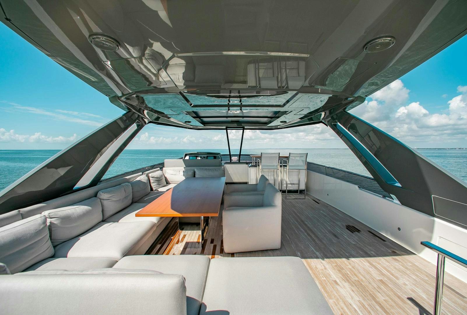 inside of a boat aboard CRAZY Yacht for Sale
