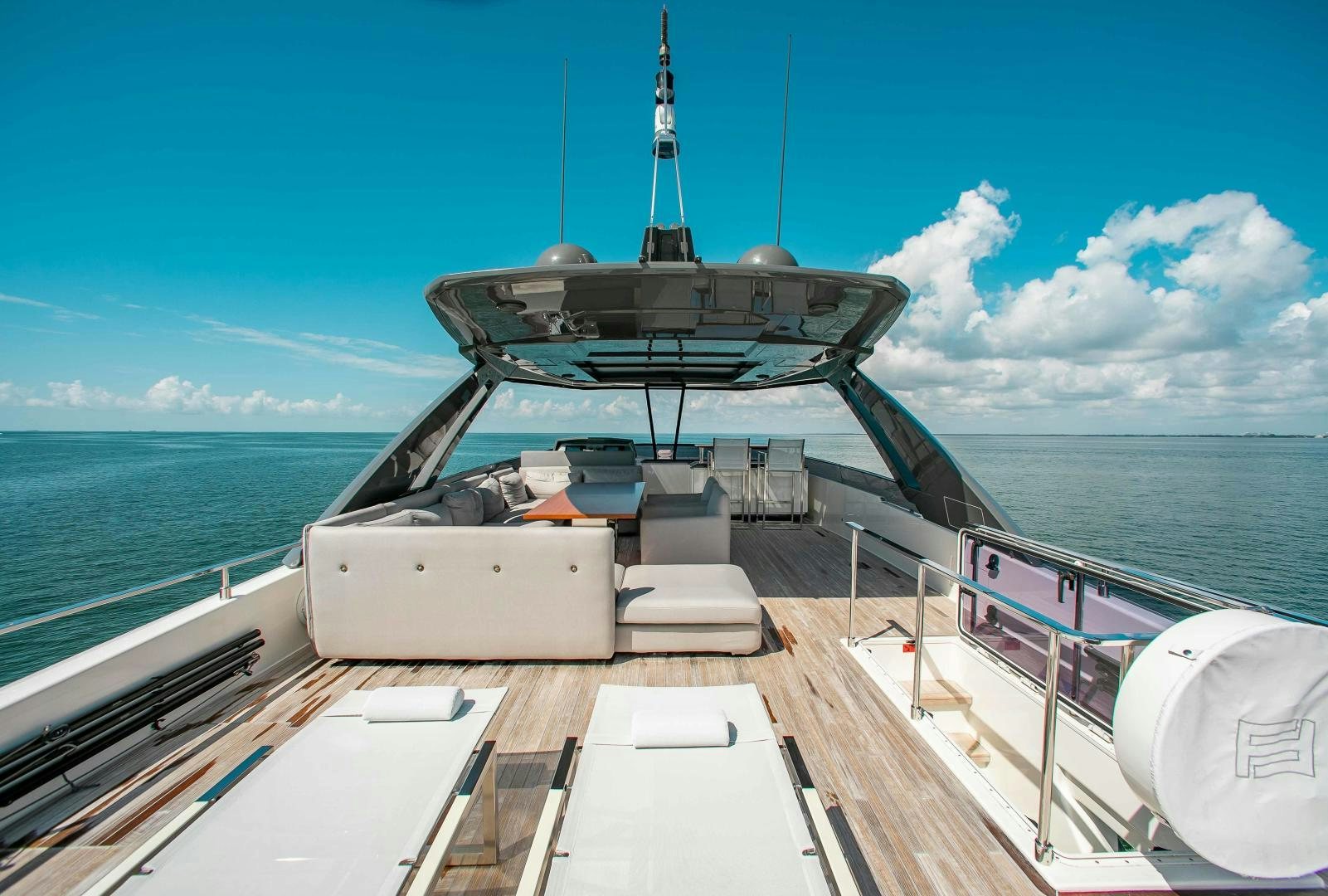 a ship on the water aboard CRAZY Yacht for Sale