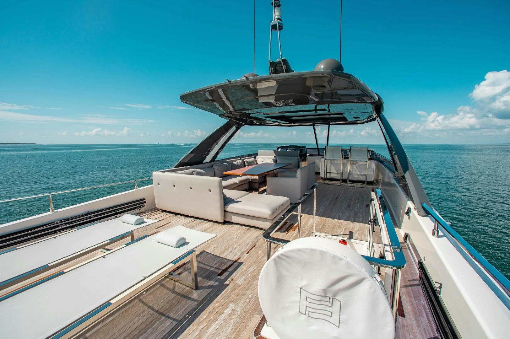 a boat on the water aboard CRAZY Yacht for Sale