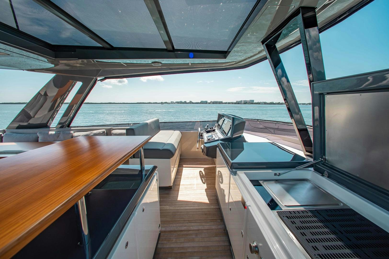 inside of a boat aboard CRAZY Yacht for Sale