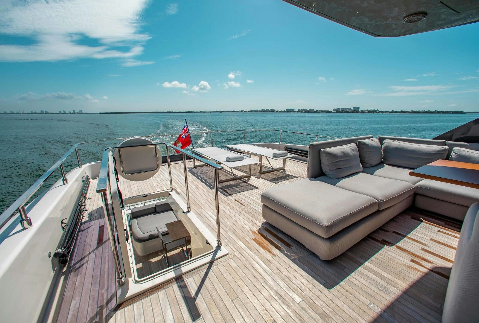 a boat on the water aboard CRAZY Yacht for Sale